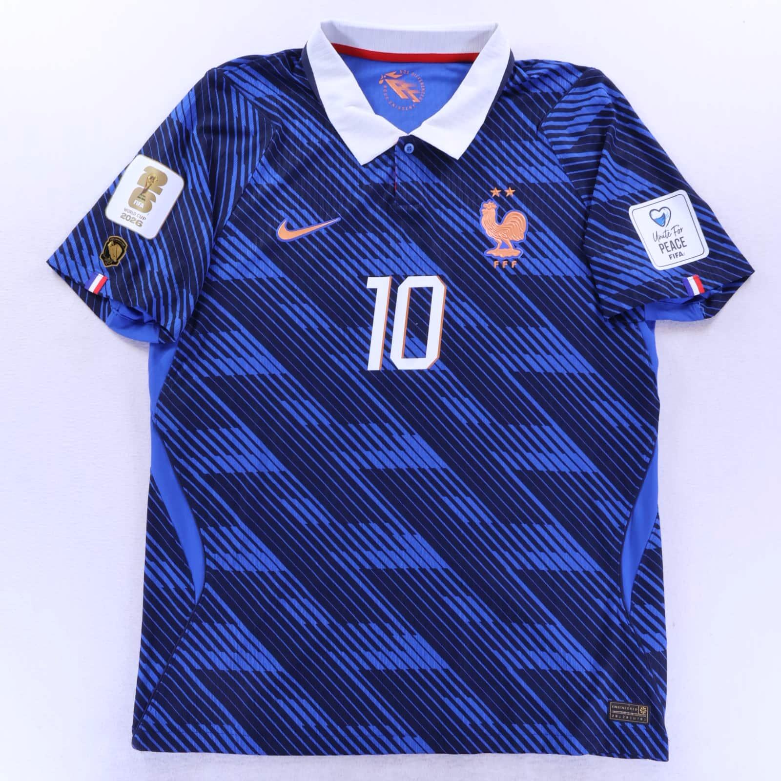 *MINT* France Mbappé #10 2026 Home Shirt - Player Issue - L