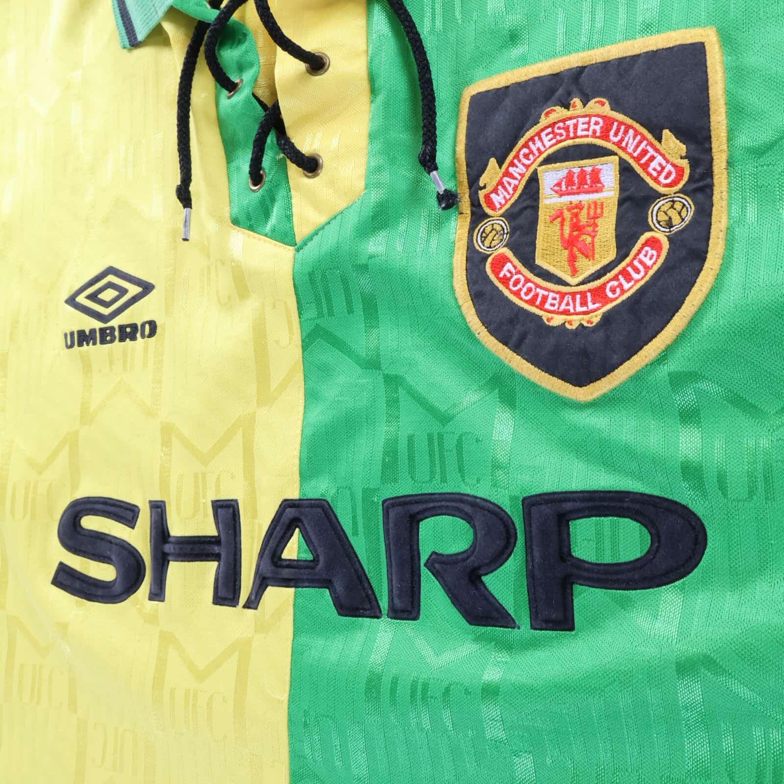 Manchester United Cantona #7 1992/94 Third Shirt - L