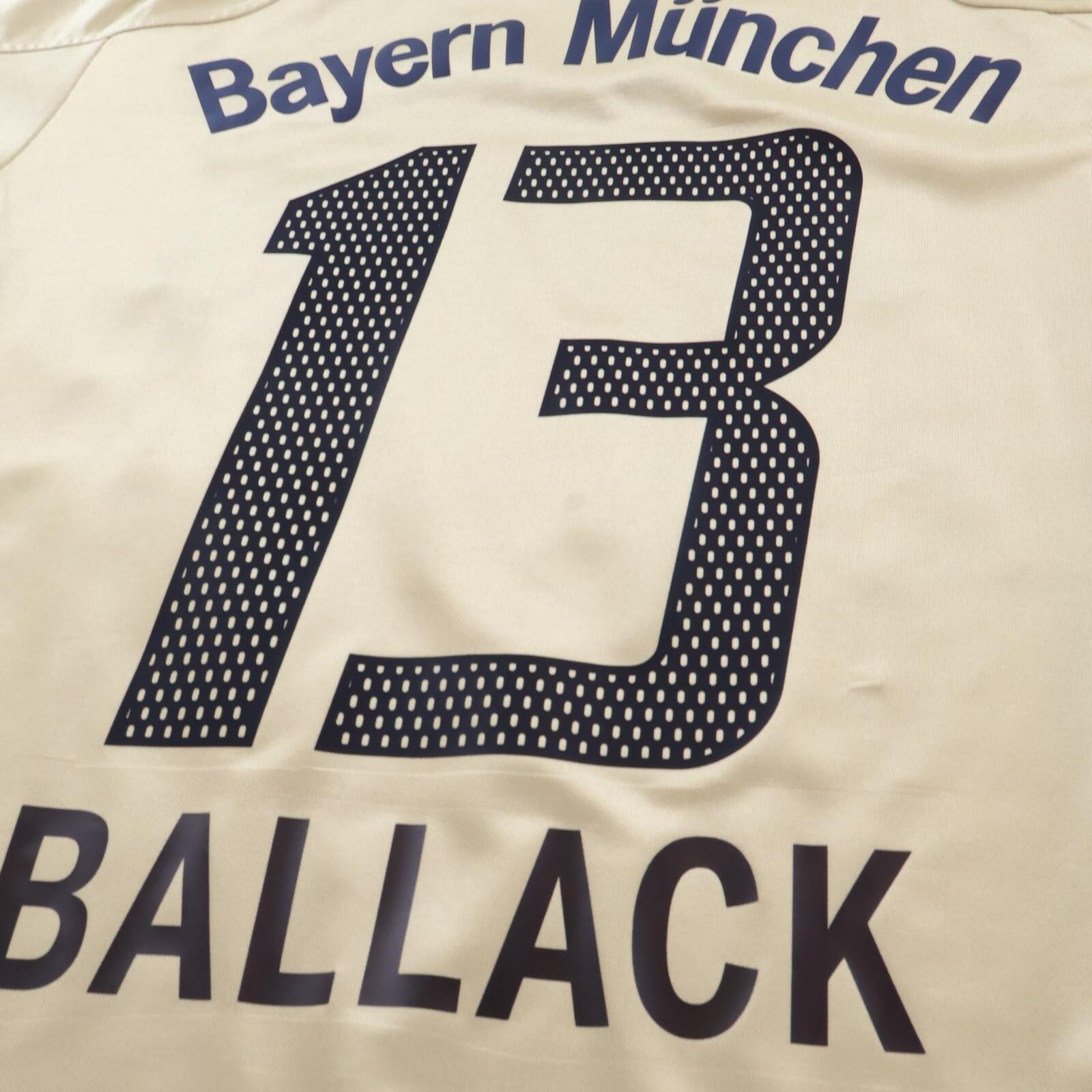 Bayern Munich Ballack #13 2004/05 Away Shirt - L