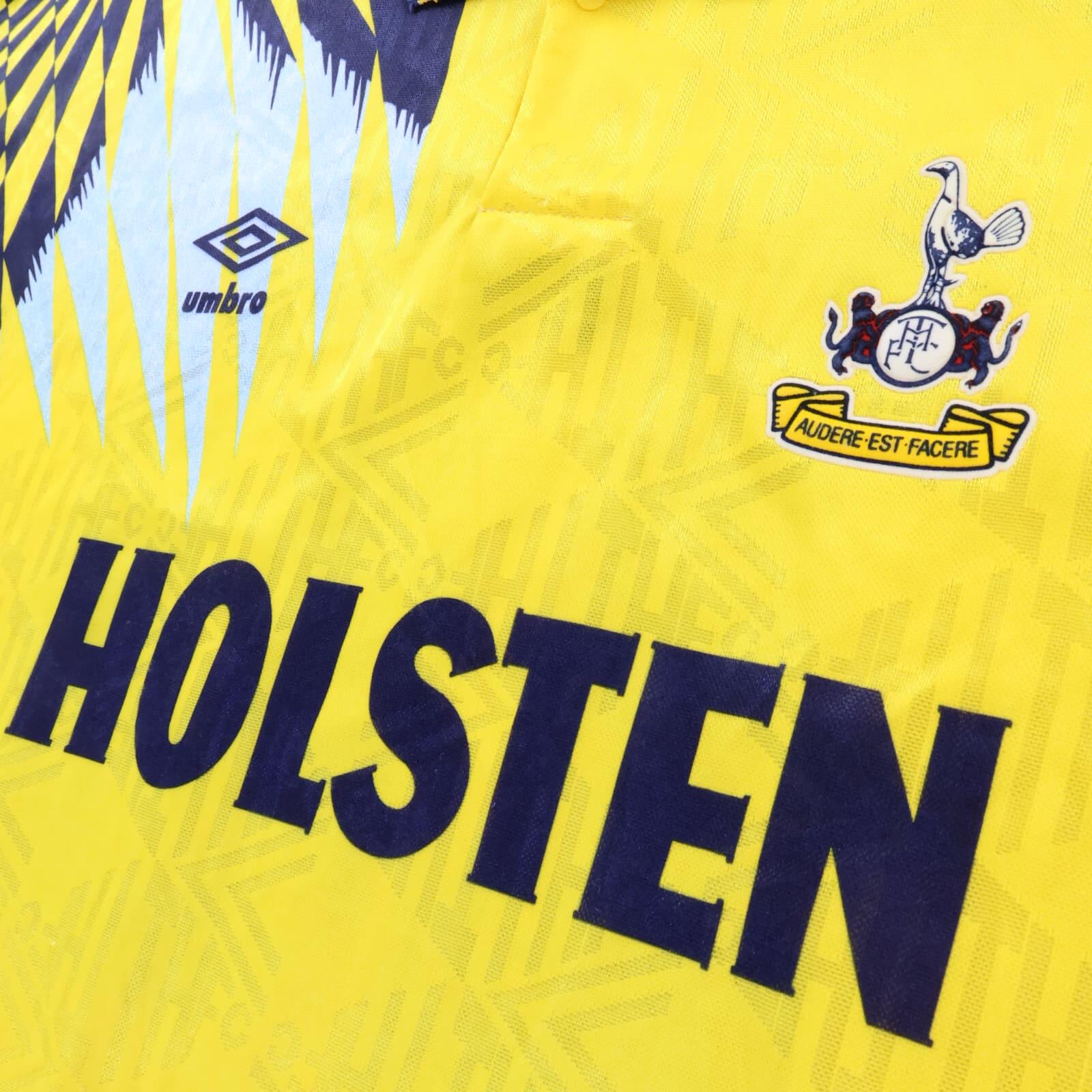 *MINT* Tottenham Hotspur Sheringham #10 1991/95 Away Shirt - L