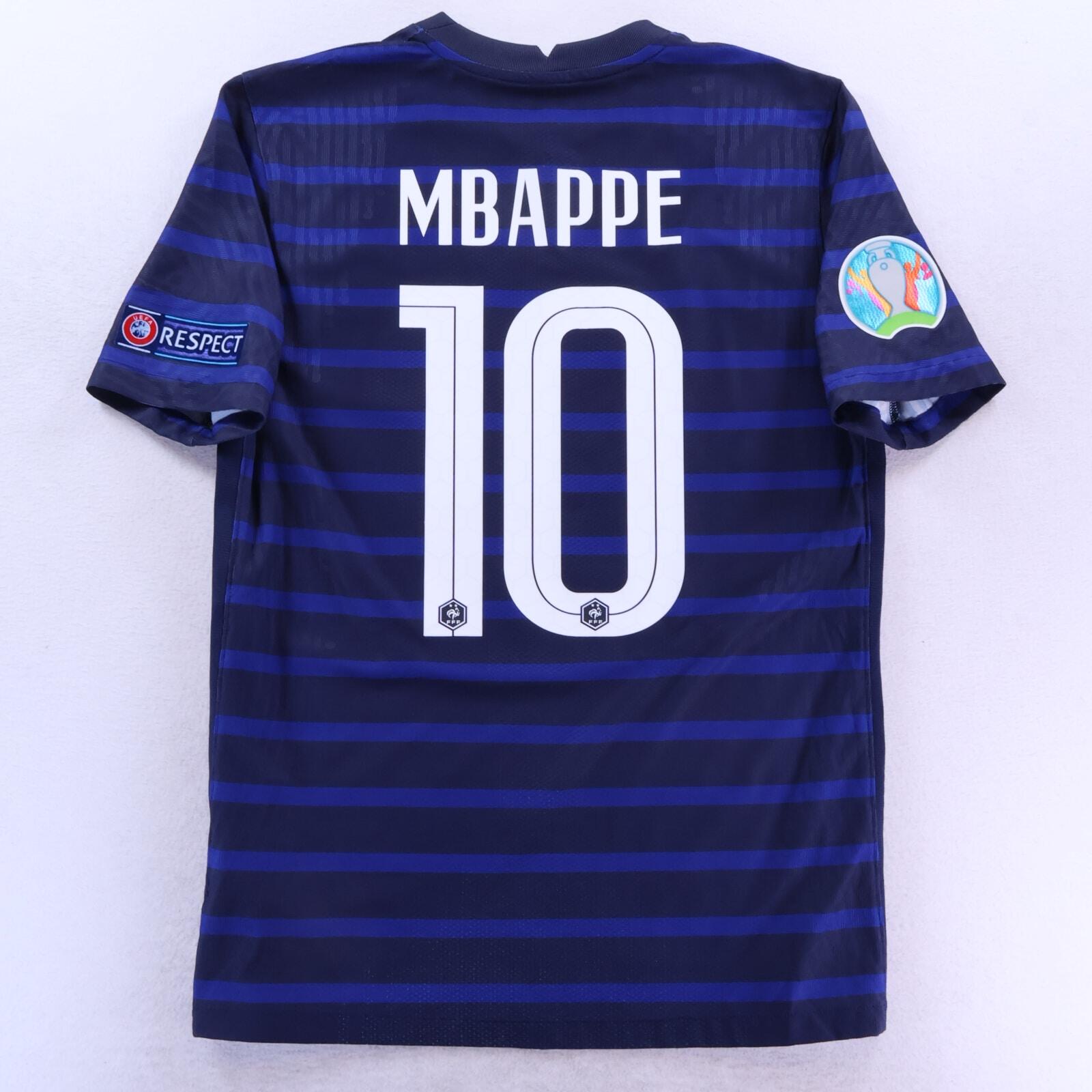 France Mbappé #10 2020/21 Home Shirt - M