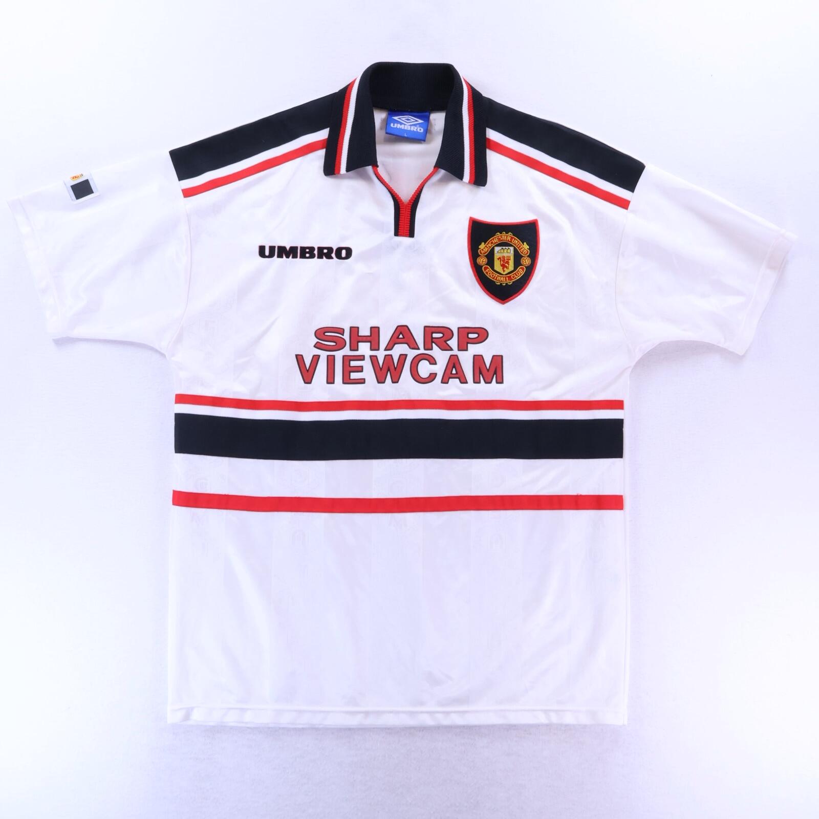 Manchester United Beckham #7 1997/99 Away Shirt - L