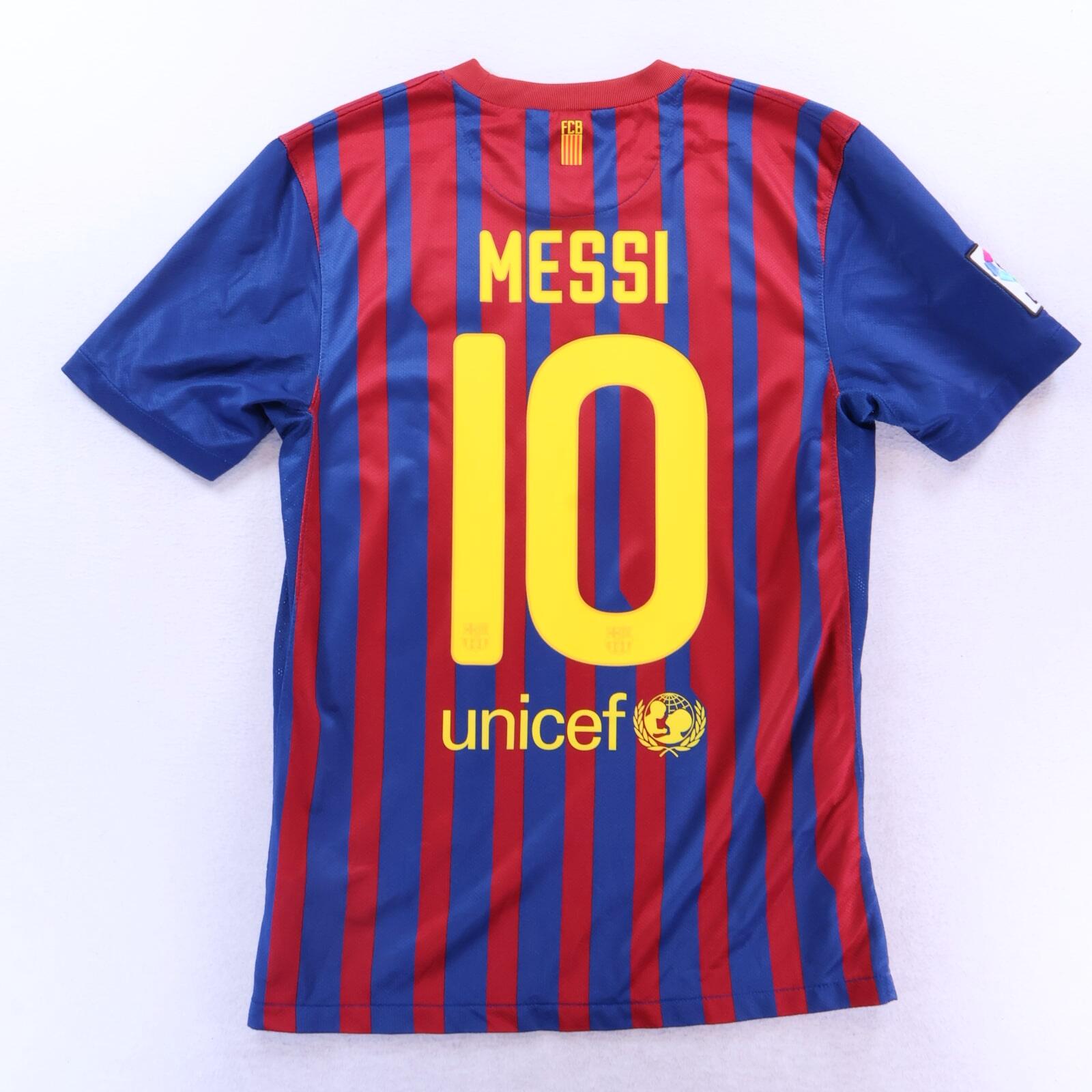 Barcelona Messi #10 2011/12 Home Shirt - S