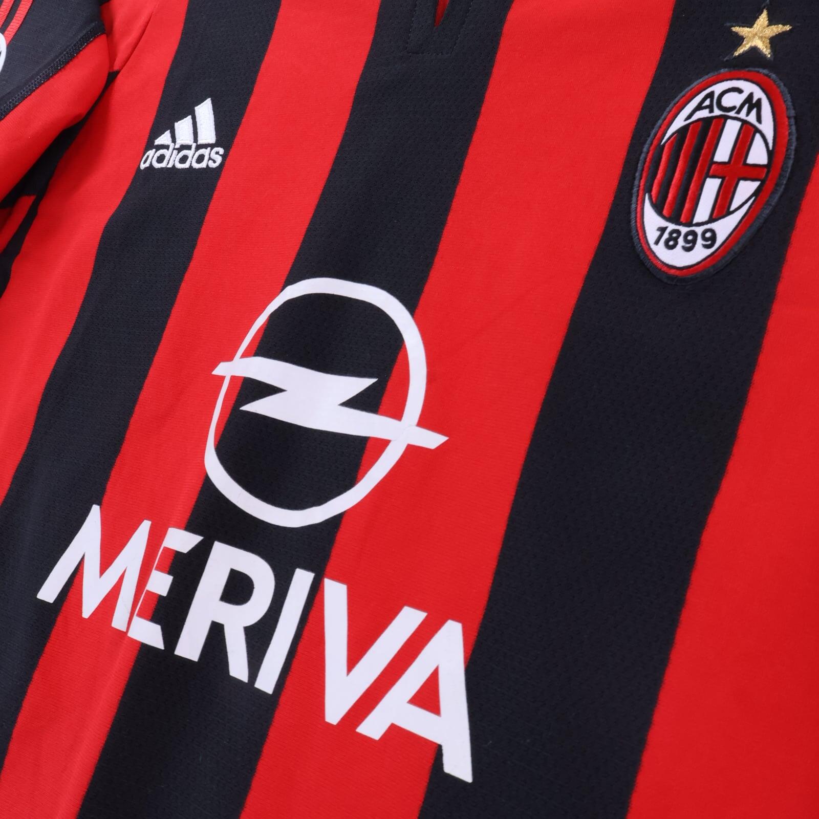 Ac Milan Kaka #22 2003/04 Home Shirt - M
