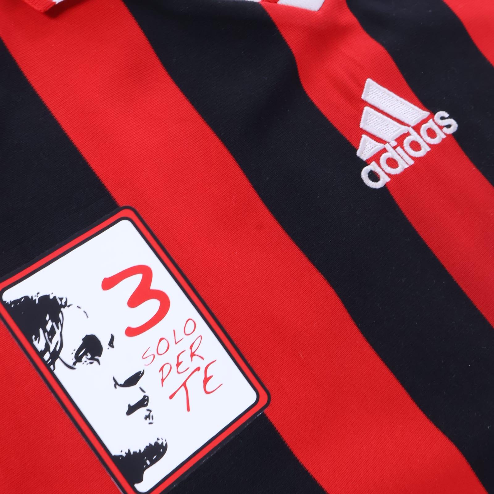 Ac Milan Maldini #3 2009/10 Home Shirt - M