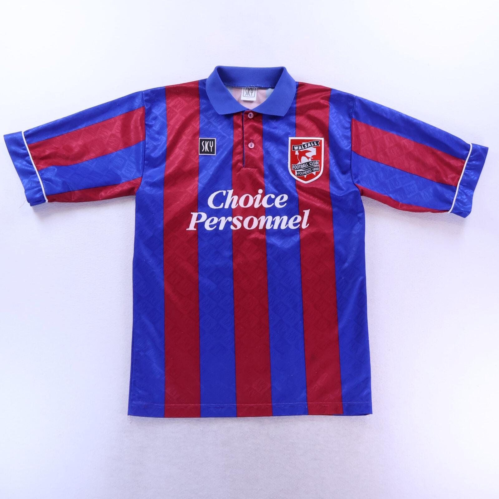 Walsall 1995/96 Away Shirt - S