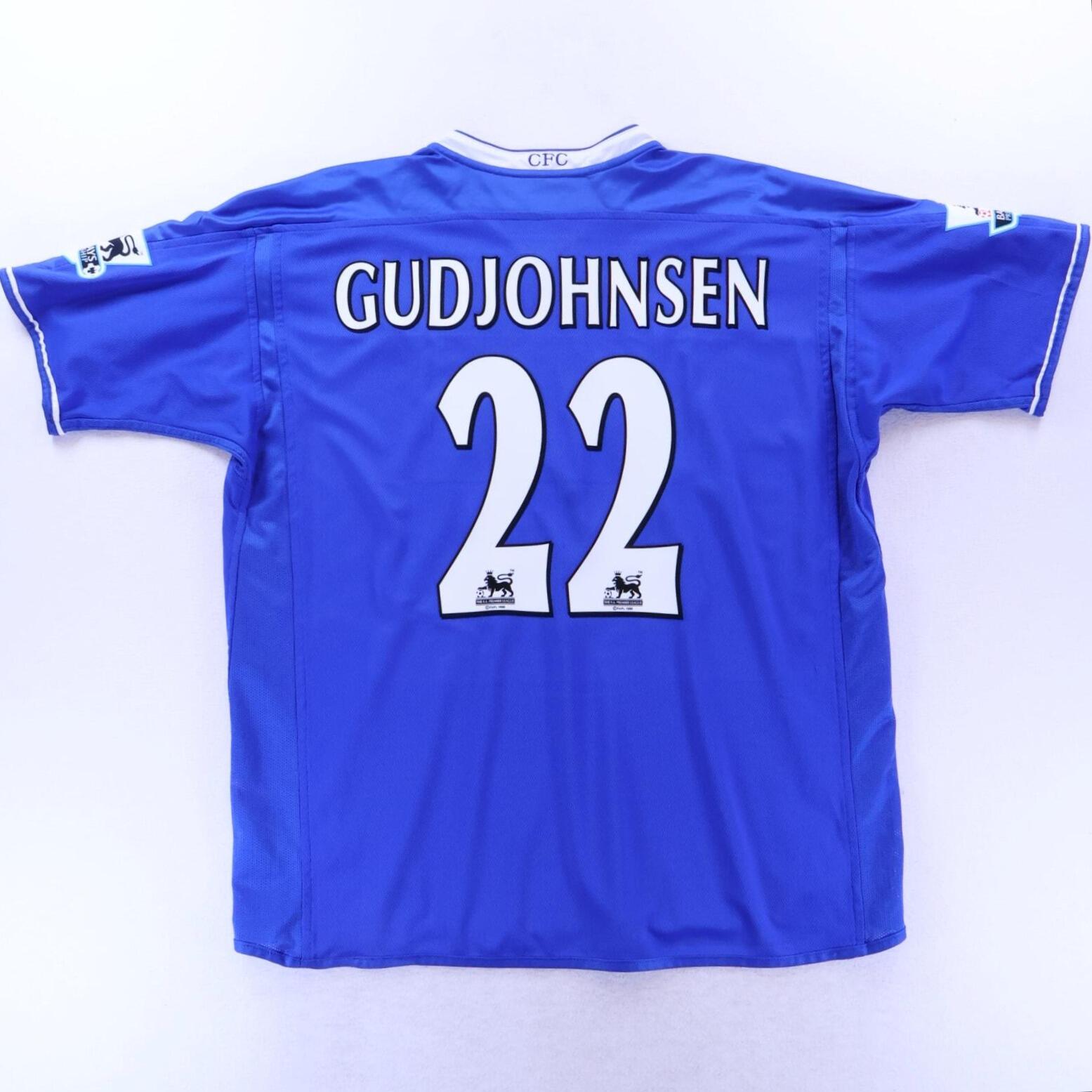 Chelsea Gudjohnsen #22 2003/05 Home Shirt - 2XL