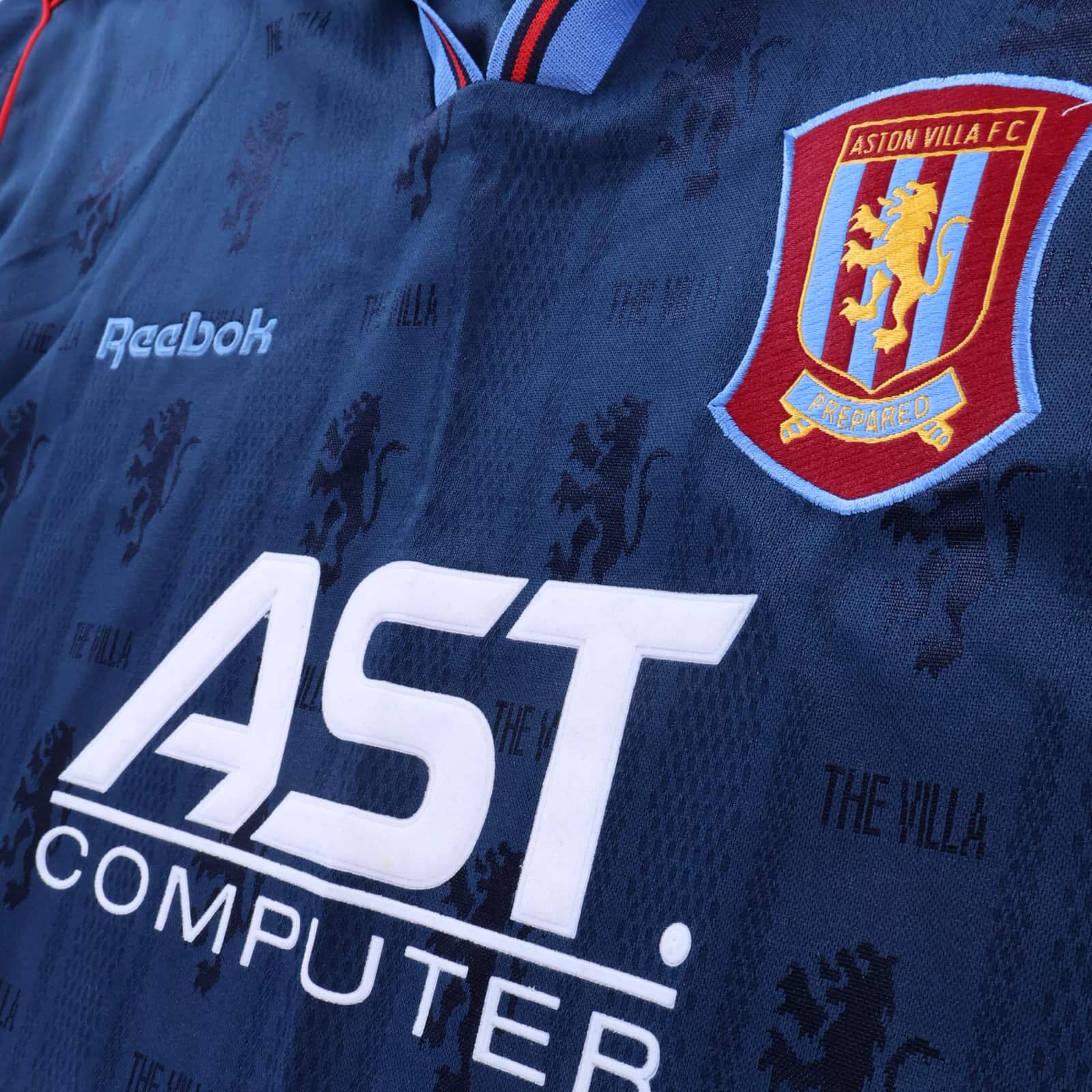 *MINT* Aston Villa Yorke #18 1995/97 Away Shirt - L