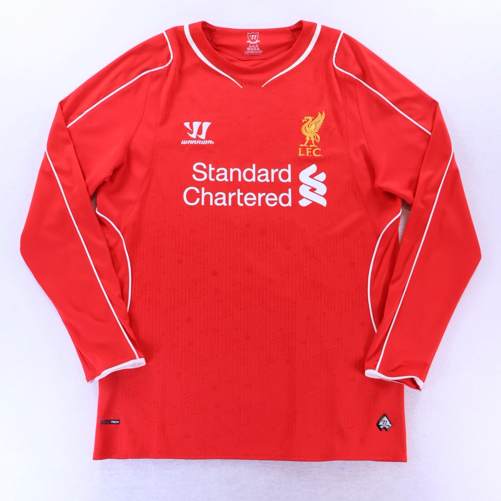 Liverpool F.C Suarez #7 2014/15 Home Shirt - Long Sleeve - L
