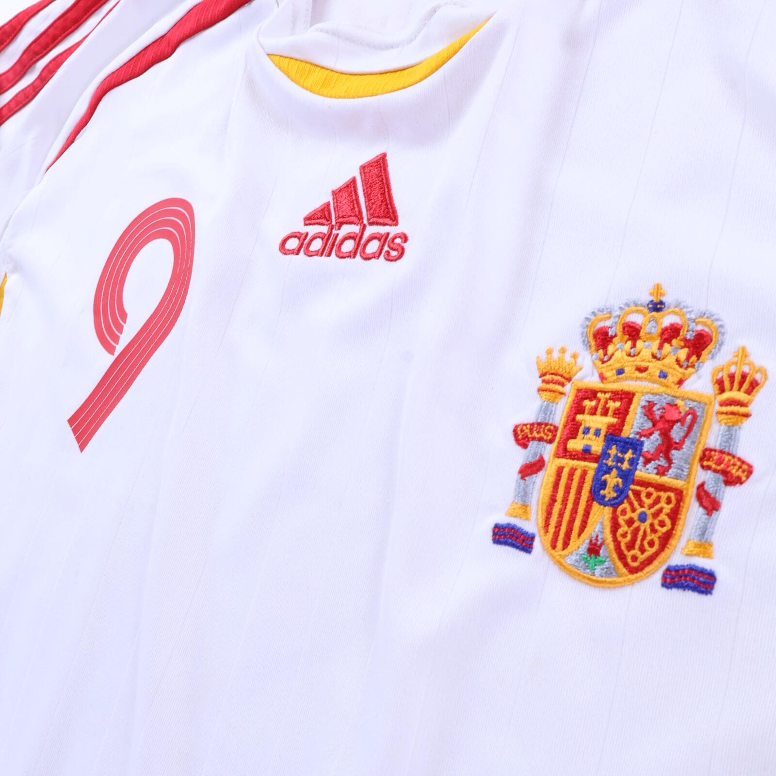 Spain F. Torres #9 2006/08 Away Shirt - M