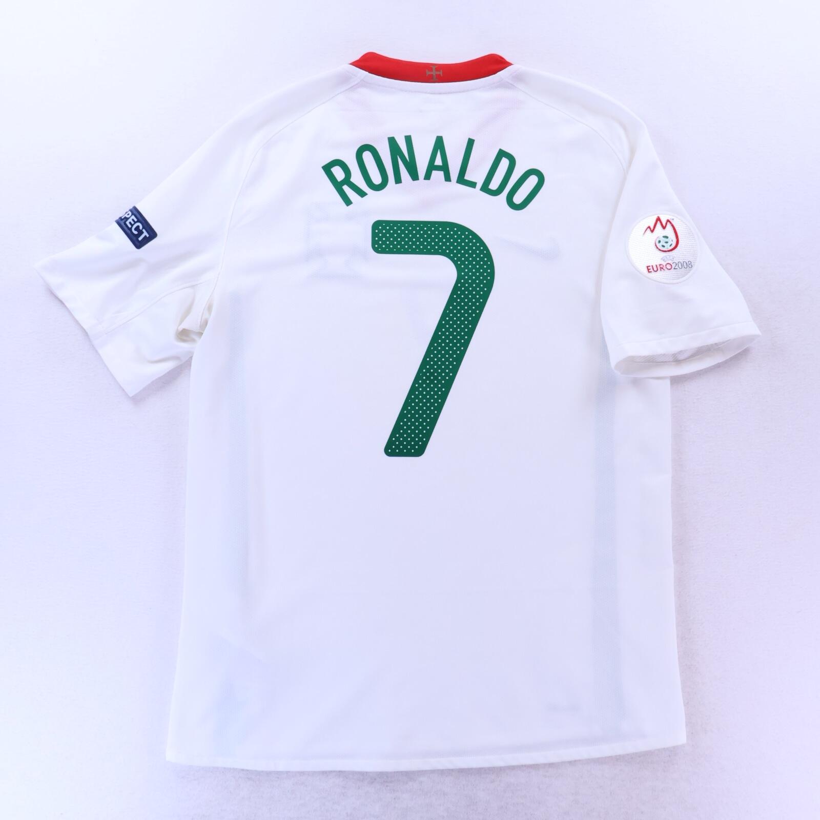 Portugal Ronaldo #7 2008/10 Away Shirt - M