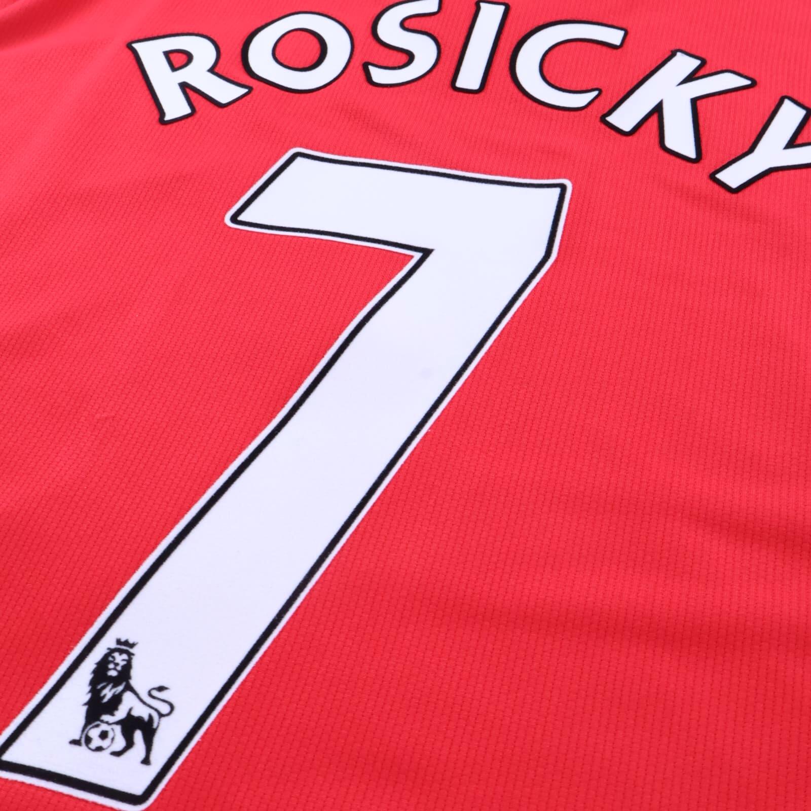 *MINT* Arsenal Rosicky #7 2008/10 Home Shirt - 2XL