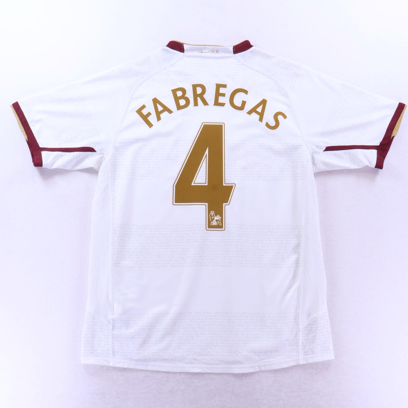 Arsenal Fabregas #4 2007/08 Away Shirt - M