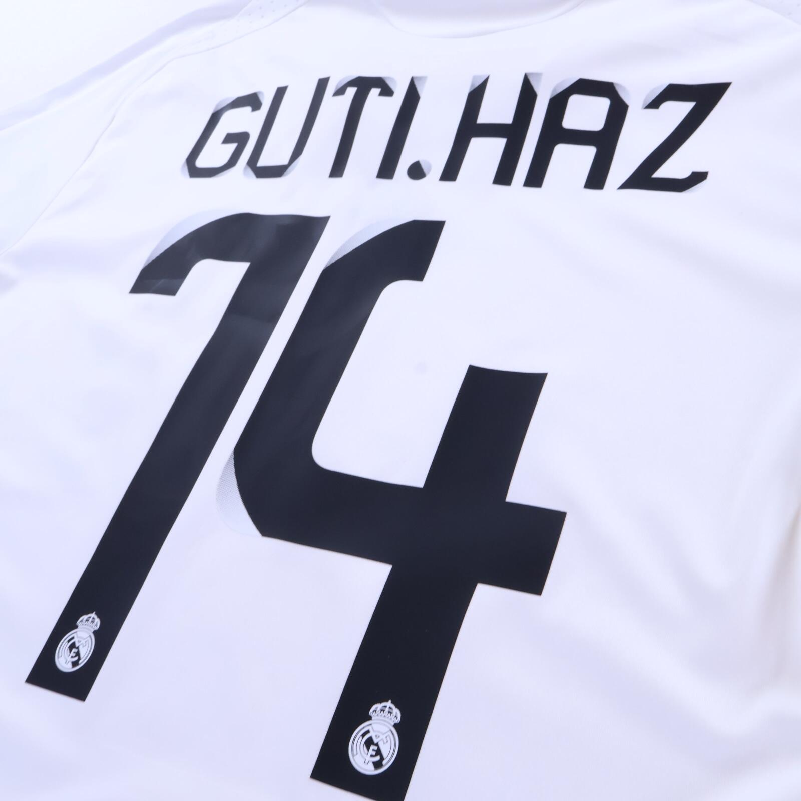 Real Madrid Guti.Haz #14 2008/09 Home Shirt - L
