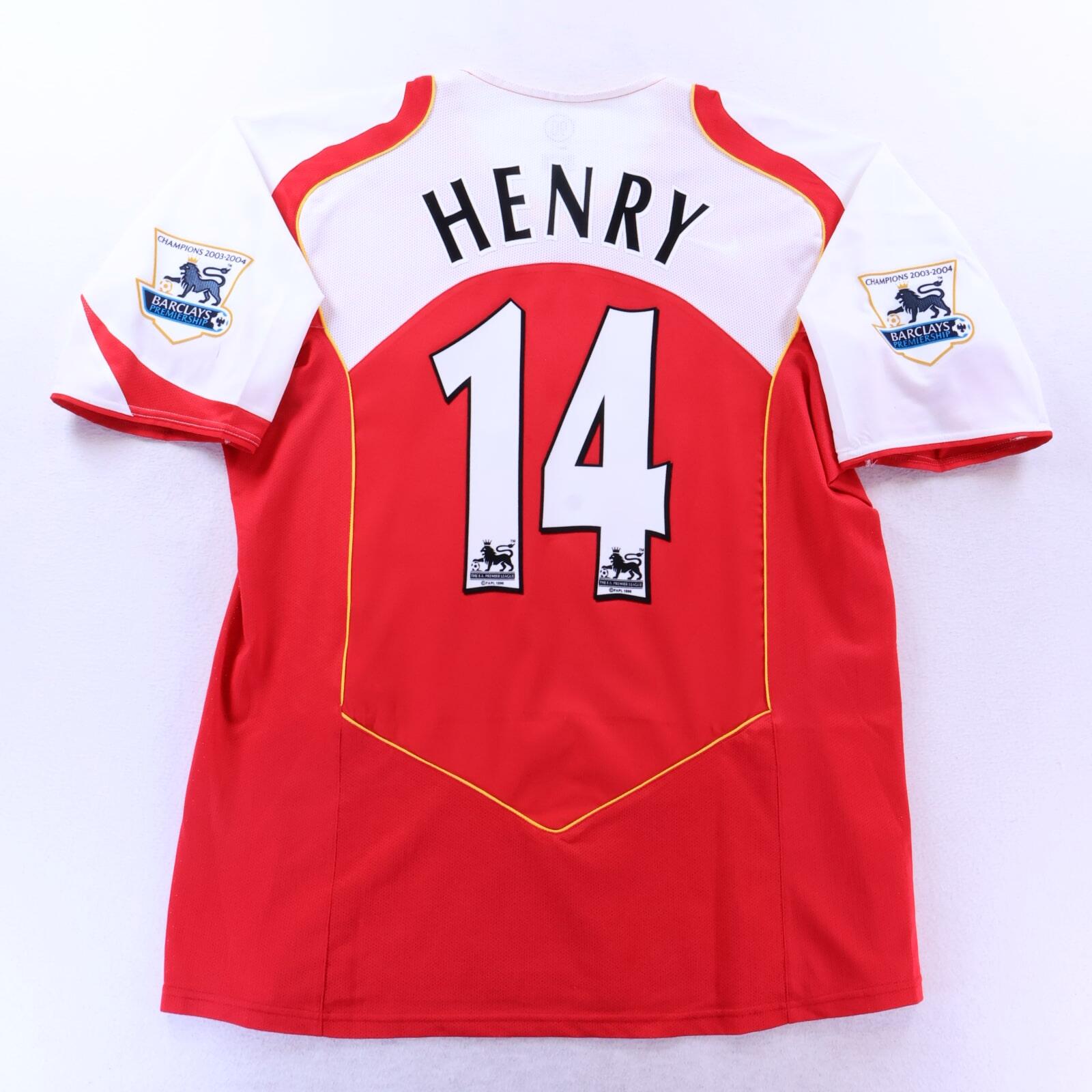 Arsenal Henry #14 2004/05 Home Shirt - XL