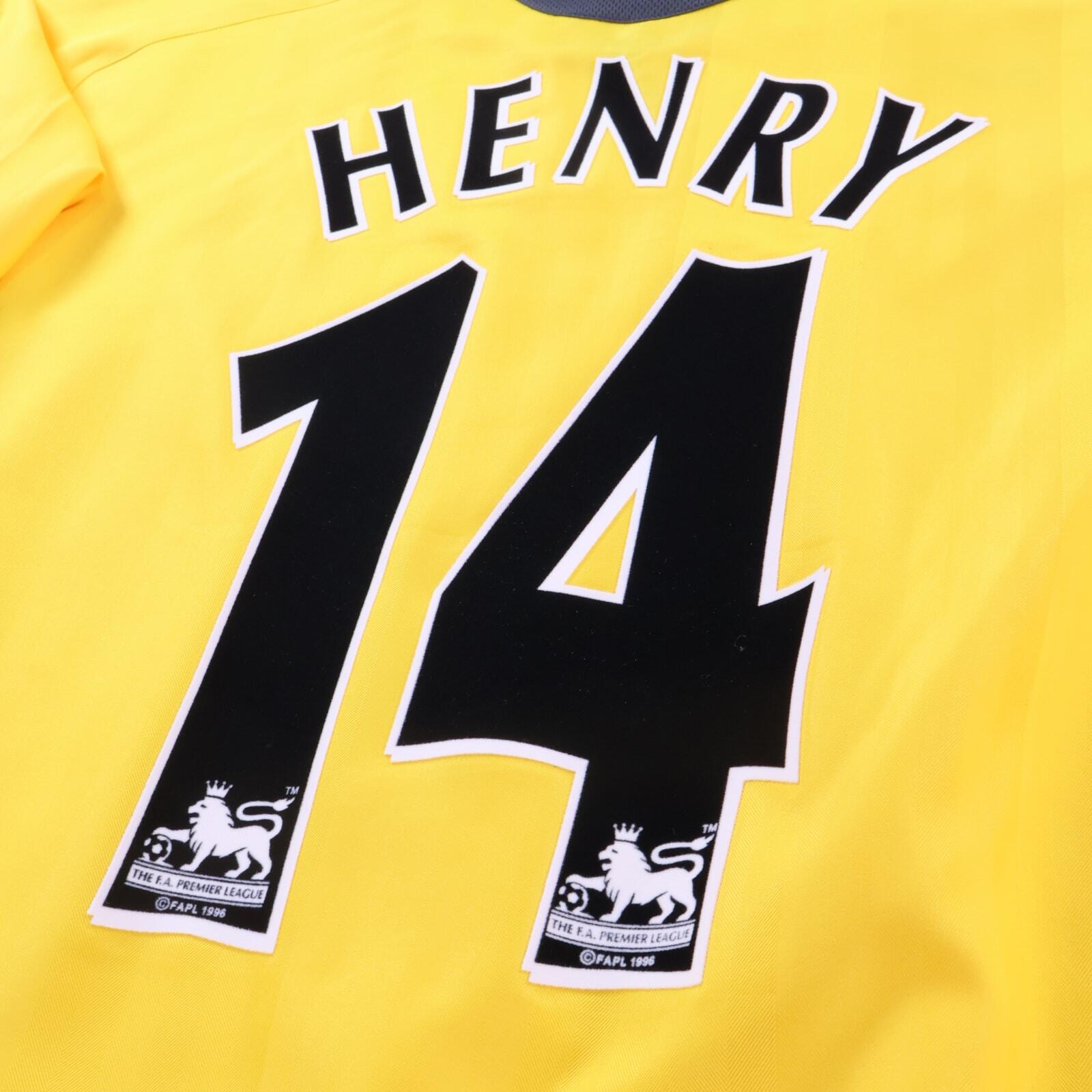 *MINT* Arsenal Henry #14 2005/06 Away Shirt - XL