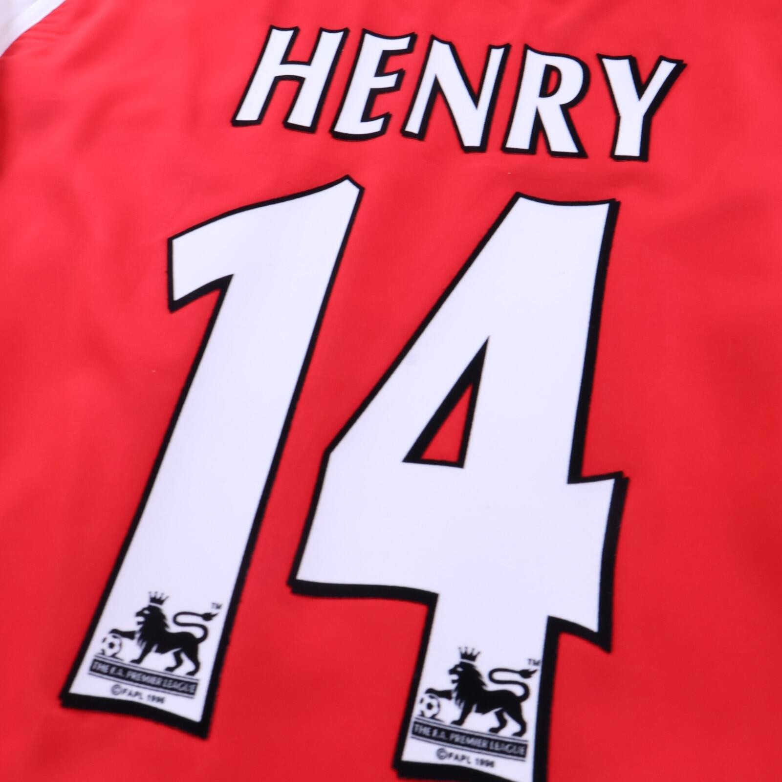 Arsenal Henry #14 2002/04 Home Shirt - XL