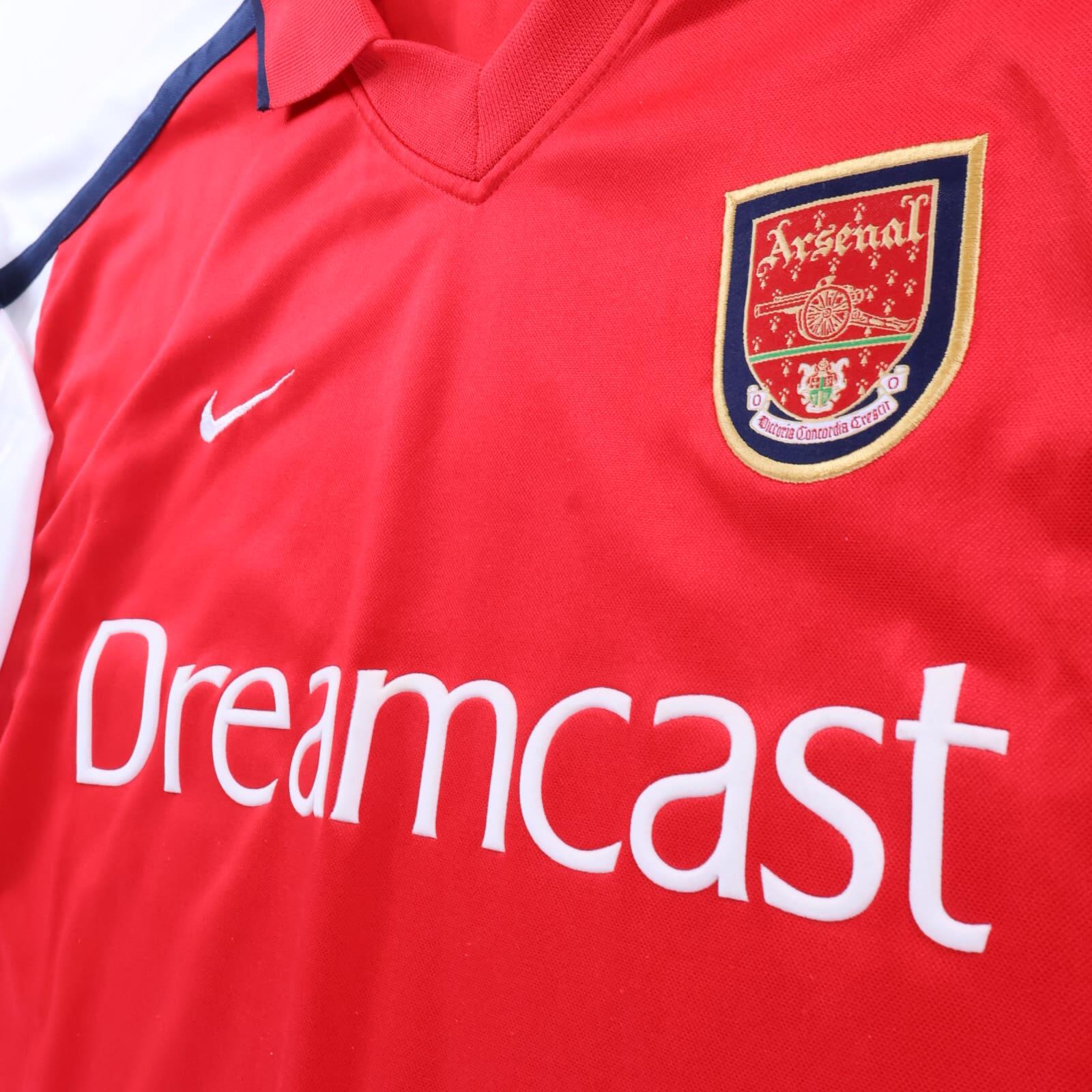 Arsenal Pires #7 2000/02 Home Shirt - XL