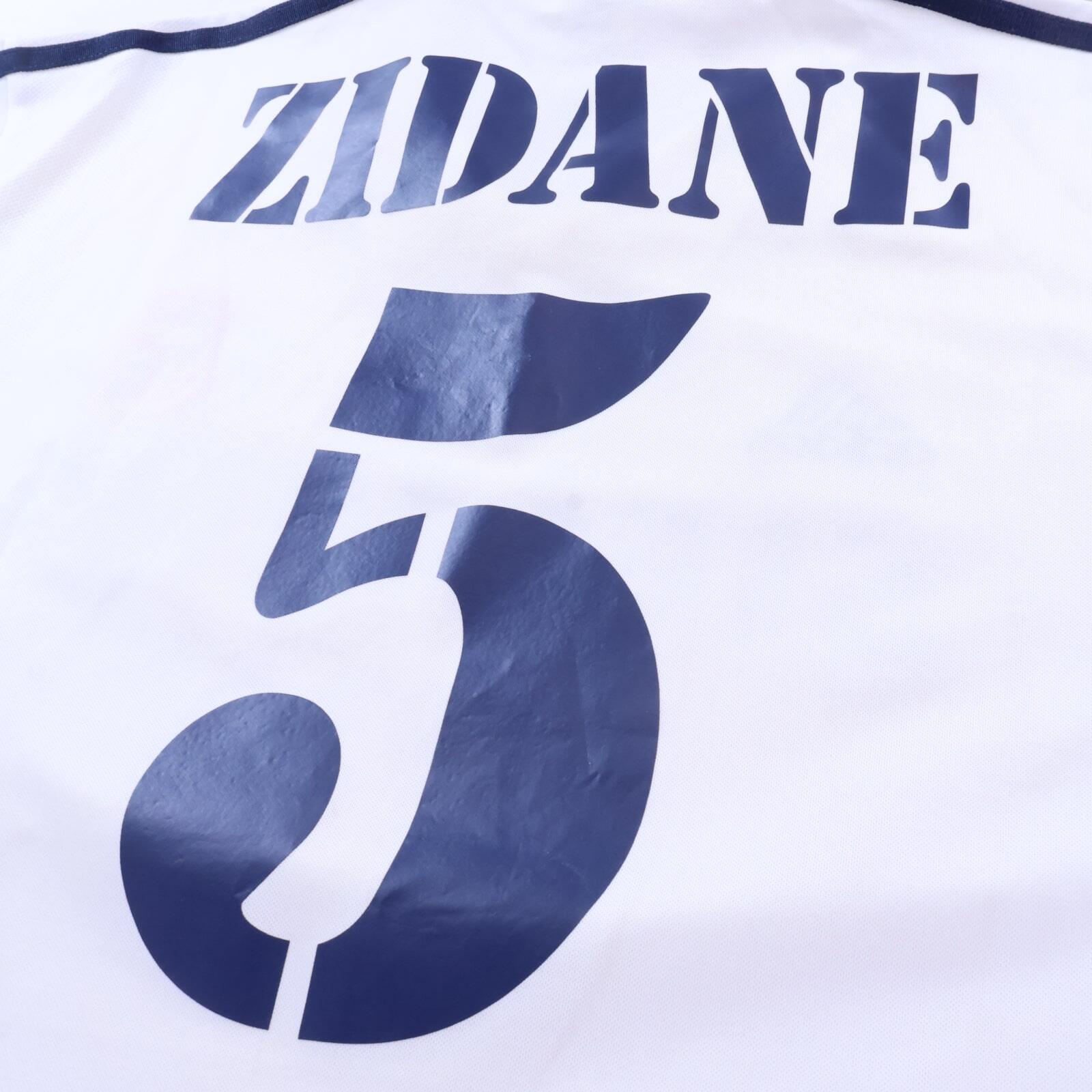 Real Madrid Zidane #5 2002/03 Home Shirt - L
