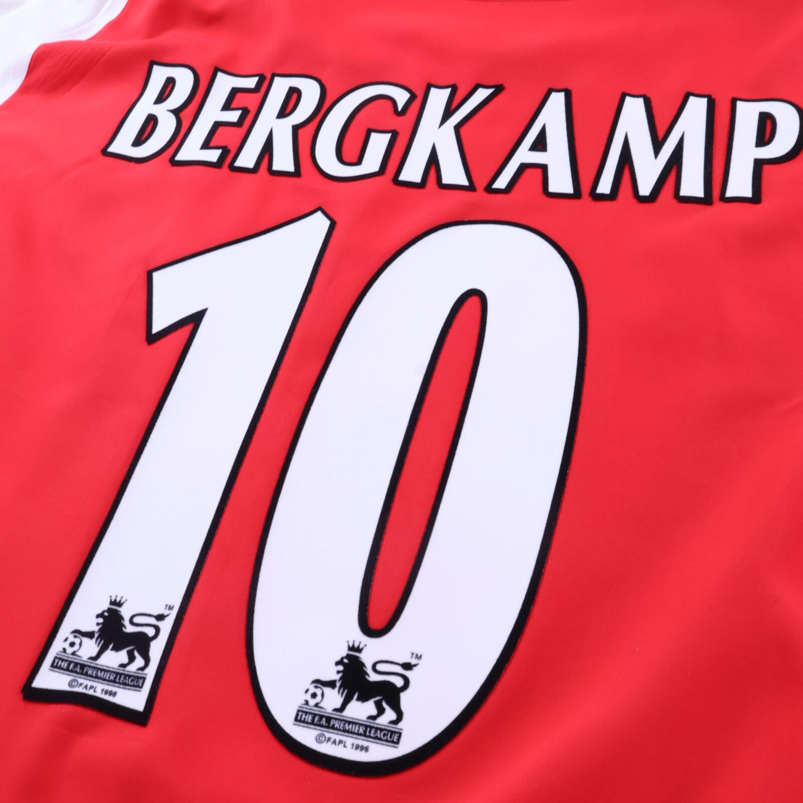 Arsenal bergkamp #10 2002/04 Home Shirt - 2XL