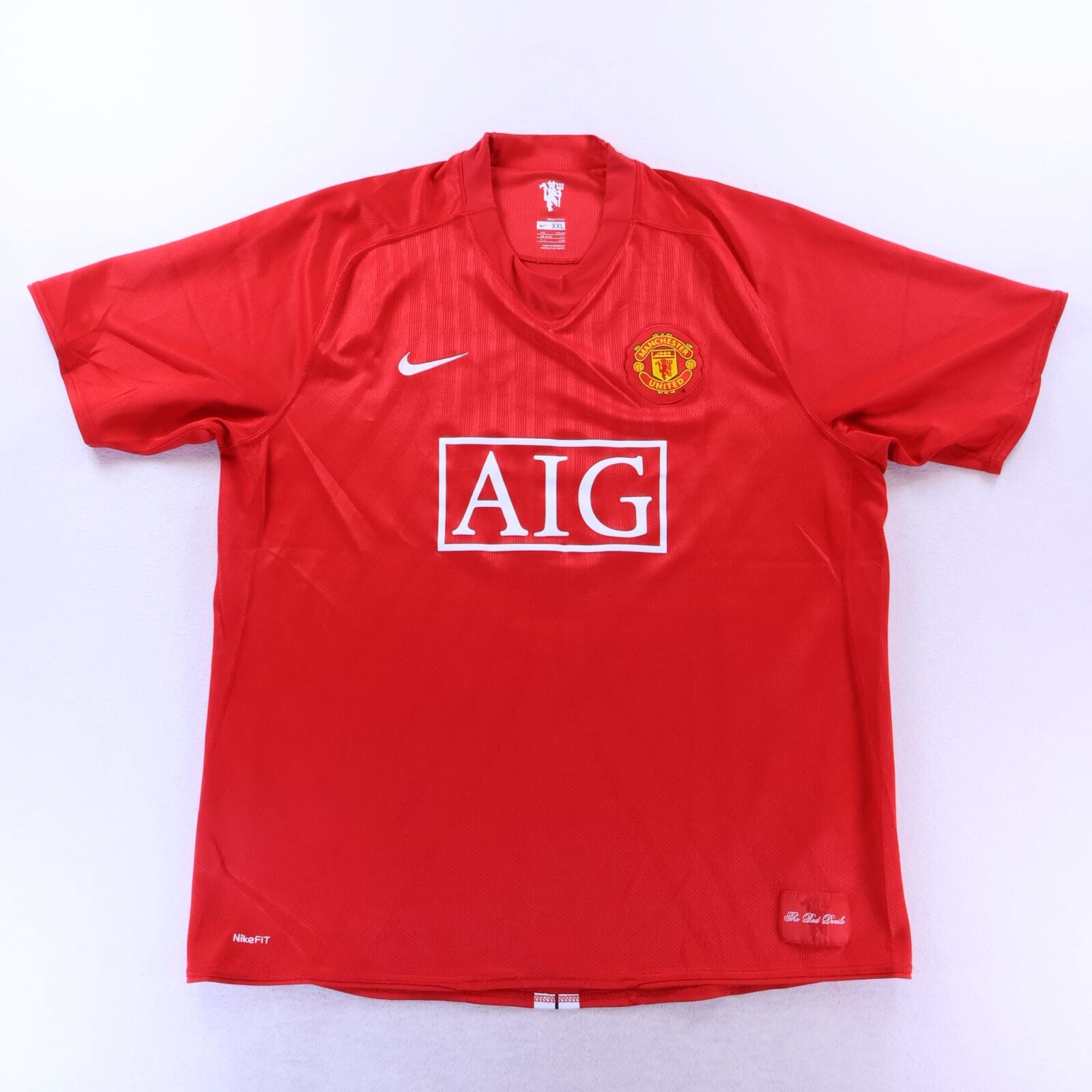 Manchester United Ronaldo #7 2007/09 Home Shirt - 2XL