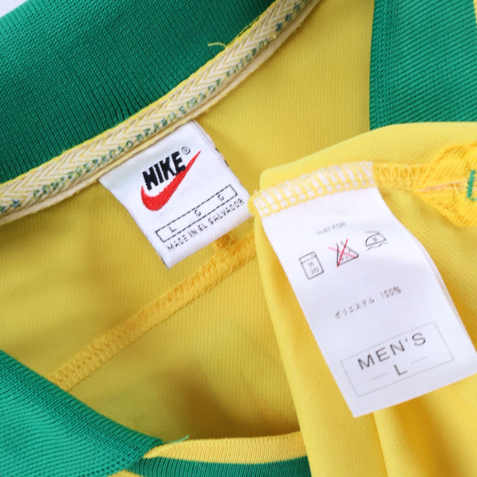 Brazil Leonardo #10 1997 Home Shirt - L