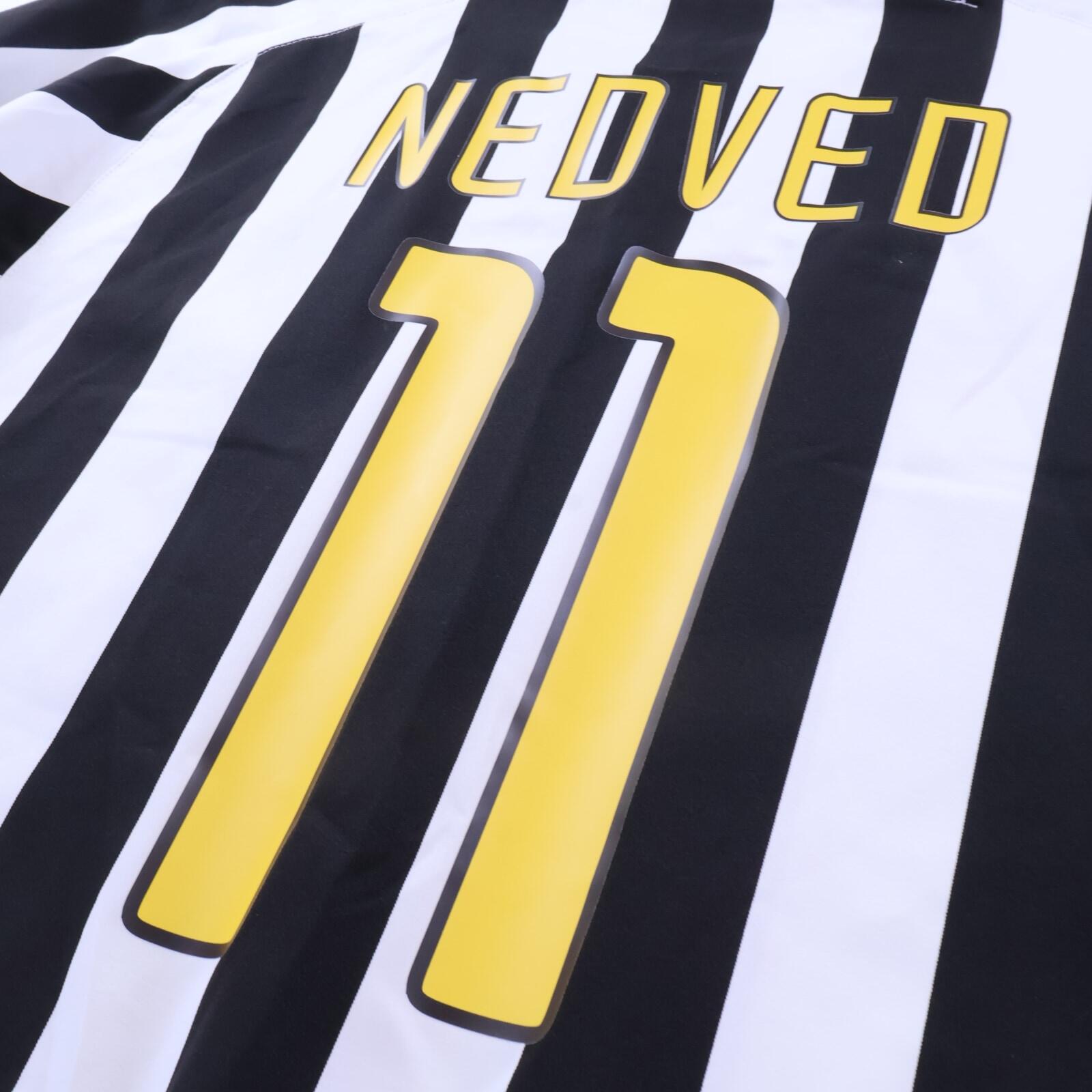 Juventus Nedved #11 2003/04 Home Shirt - Long Sleeve - M