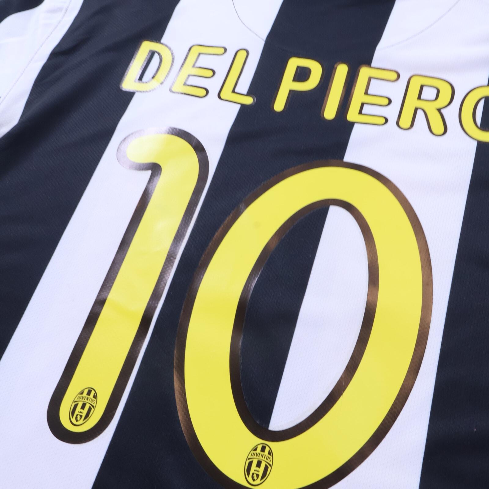 Juventus Del Piero #10 2008/09 Home Shirt - XL