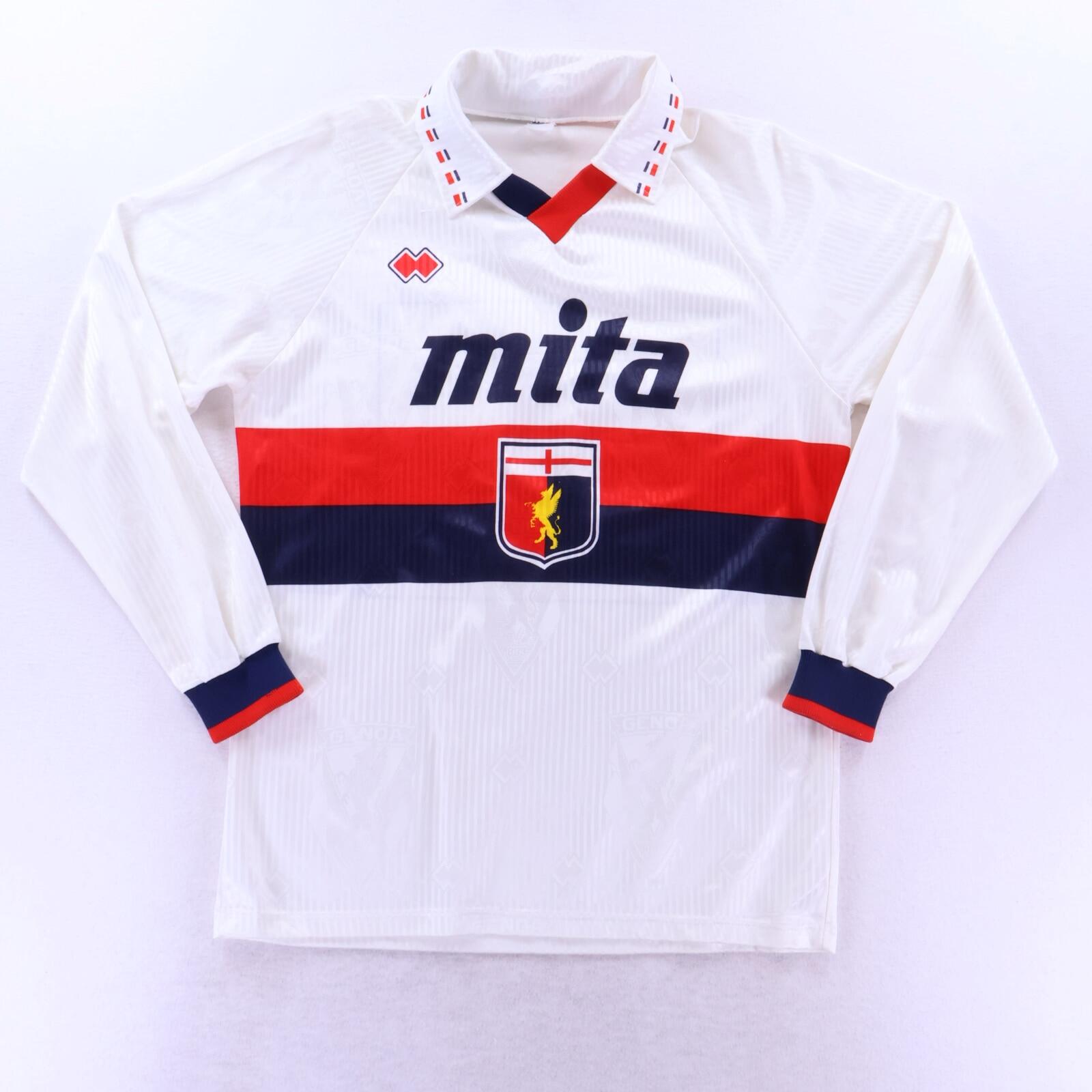 *MINT* Genoa 1991/92 Away Shirt - Long Sleeve - L