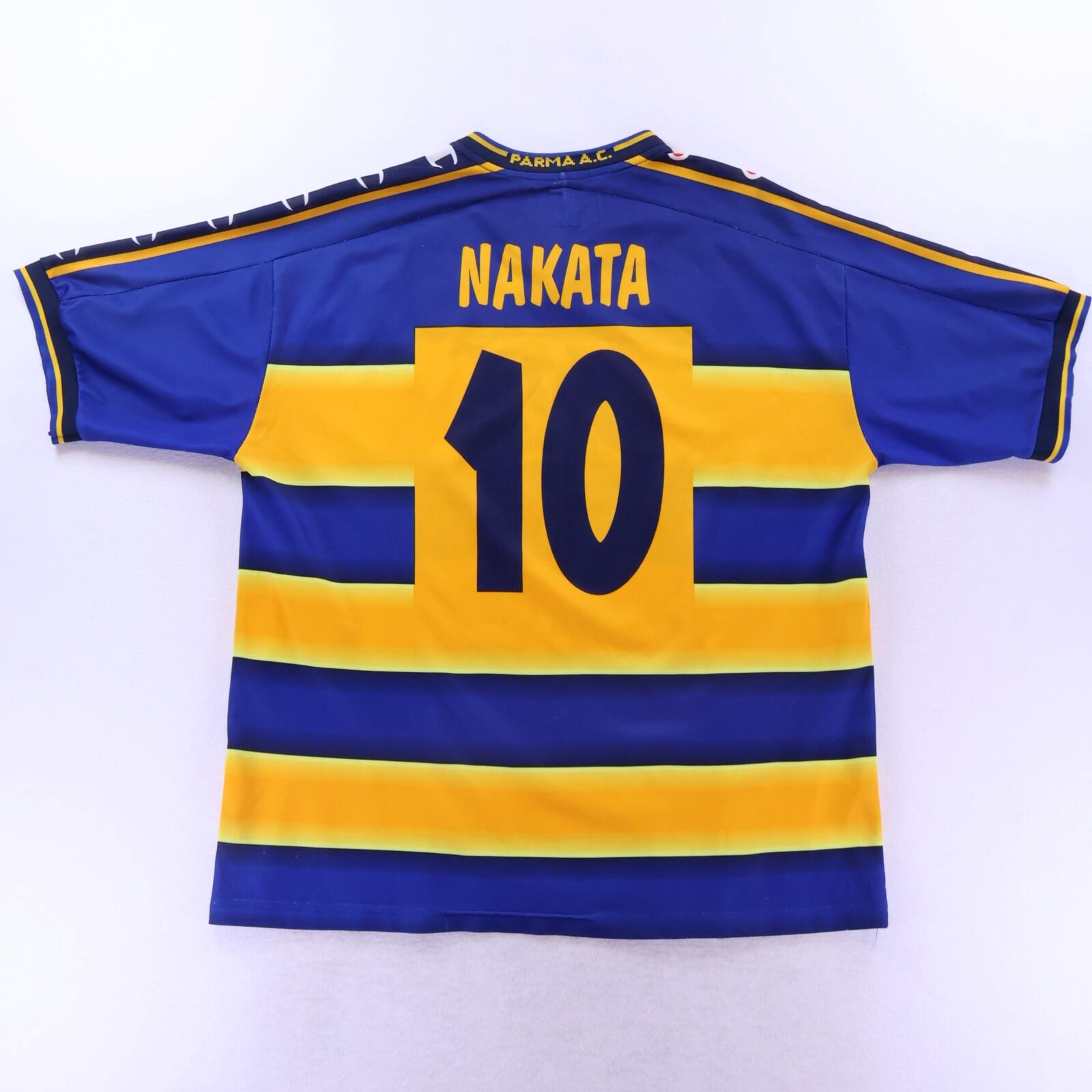Parma Nakata #10 2001/02 Home Shirt - XL