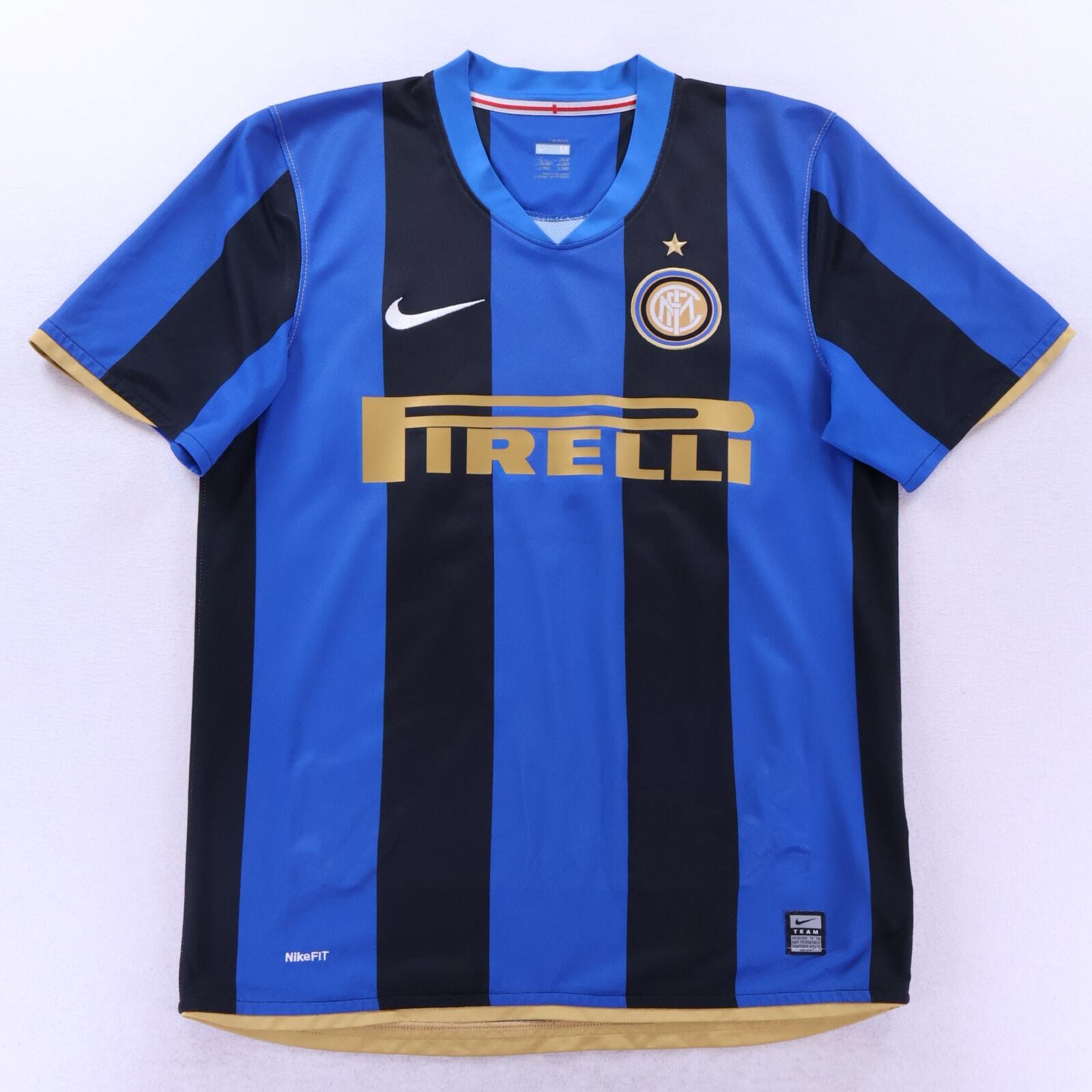 Inter Milan Ibrahimović #8 2008/09 Home Shirt - M