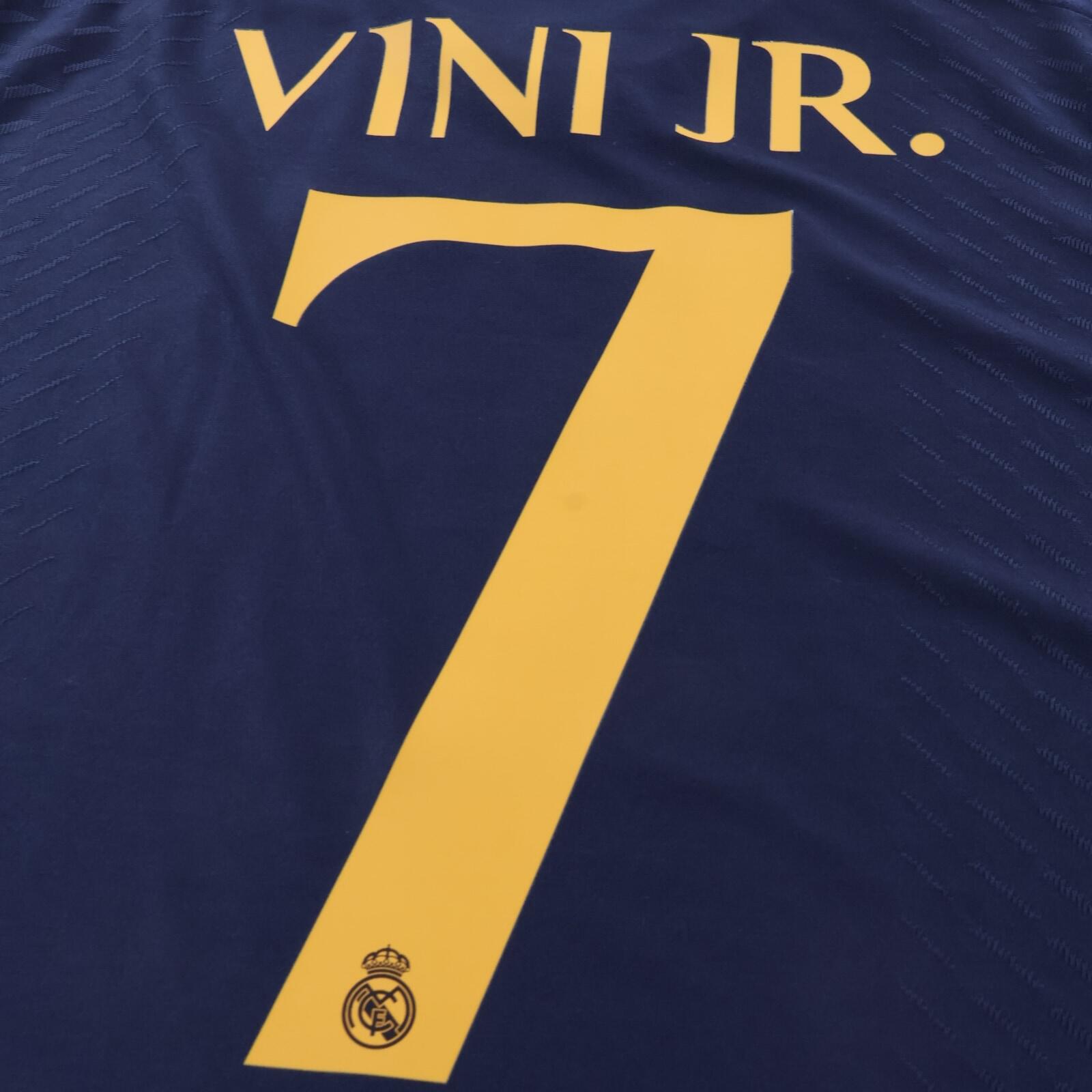 Real Madrid Vini Jr. #7 2023/24 Away Shirt - L