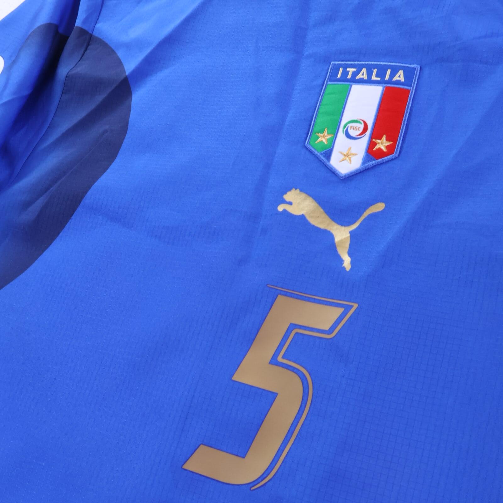 Italy Cannavaro #5 2006/08 Home Shirt - M