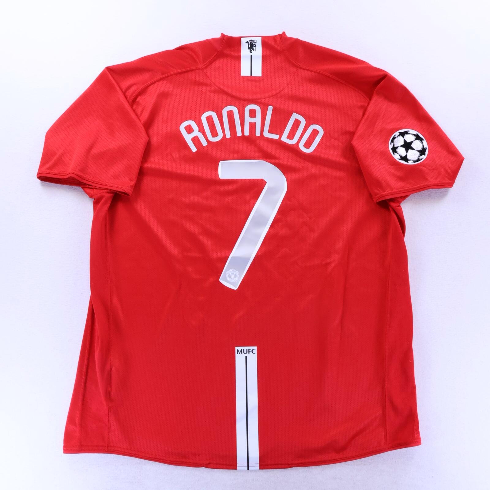 *MINT* Manchester United Ronaldo #7 2007/09 Home Shirt - 2XL