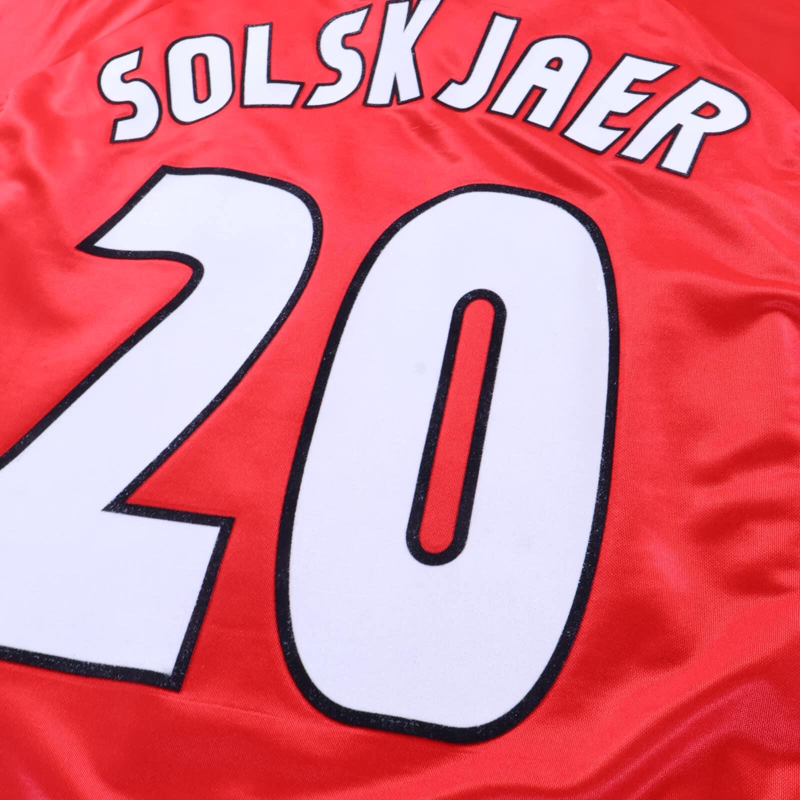 Manchester United Solskjaer #20 1997/00 Champions League Home Shirt - XL