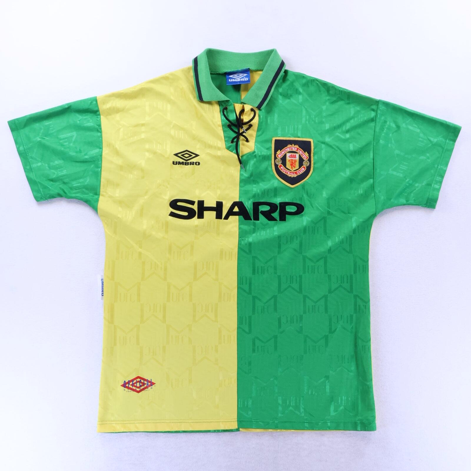 Manchester United Cantona #7 1992/94 Third Shirt - L
