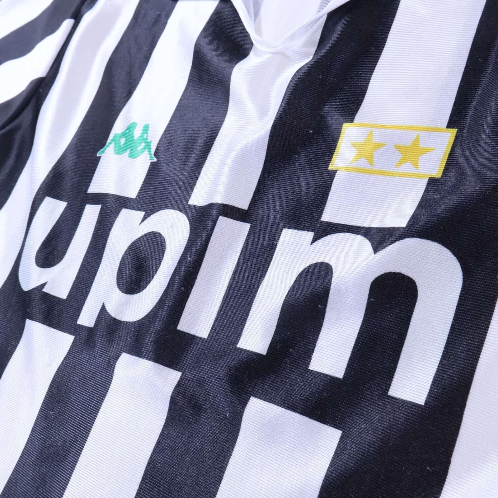 Juventus 1991/92 Home Shirt - M