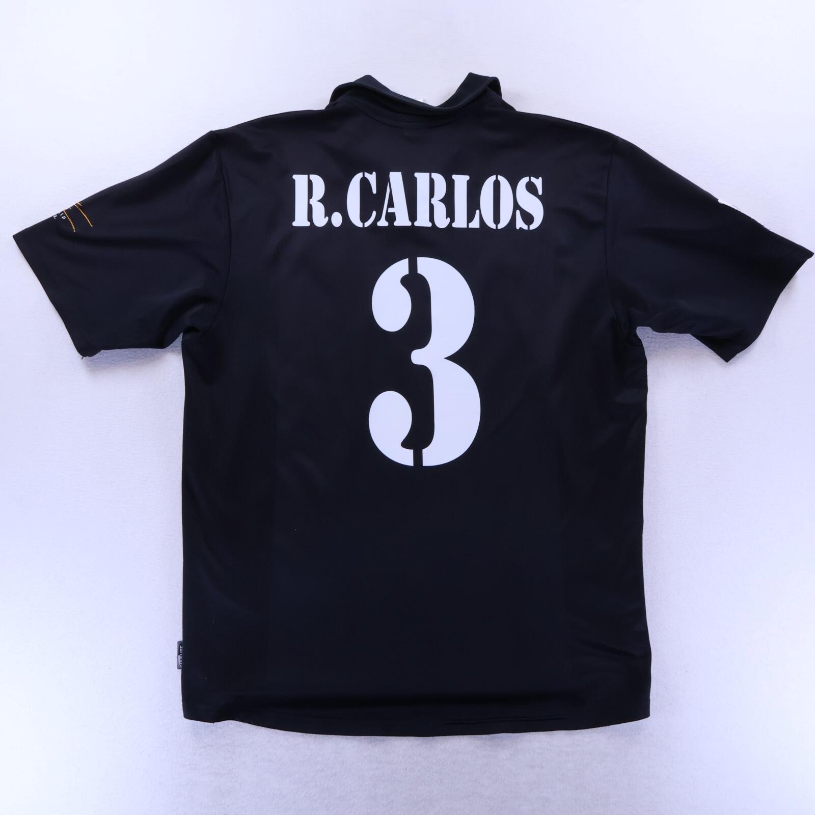 Real Madrid R. Carlos #3 2002/03 Away Shirt - L