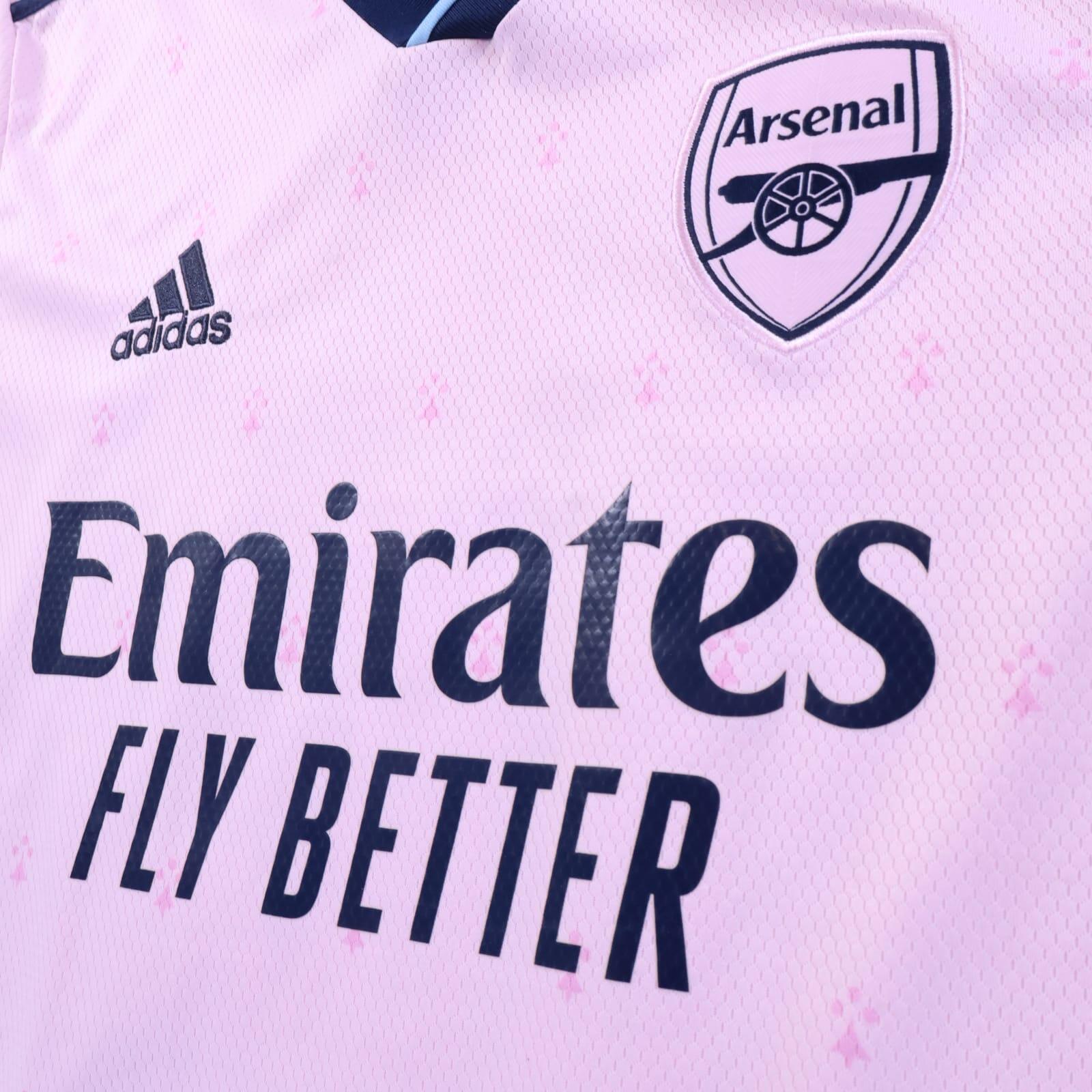Arsenal Saliba #12 2022/23 Third Shirt - L