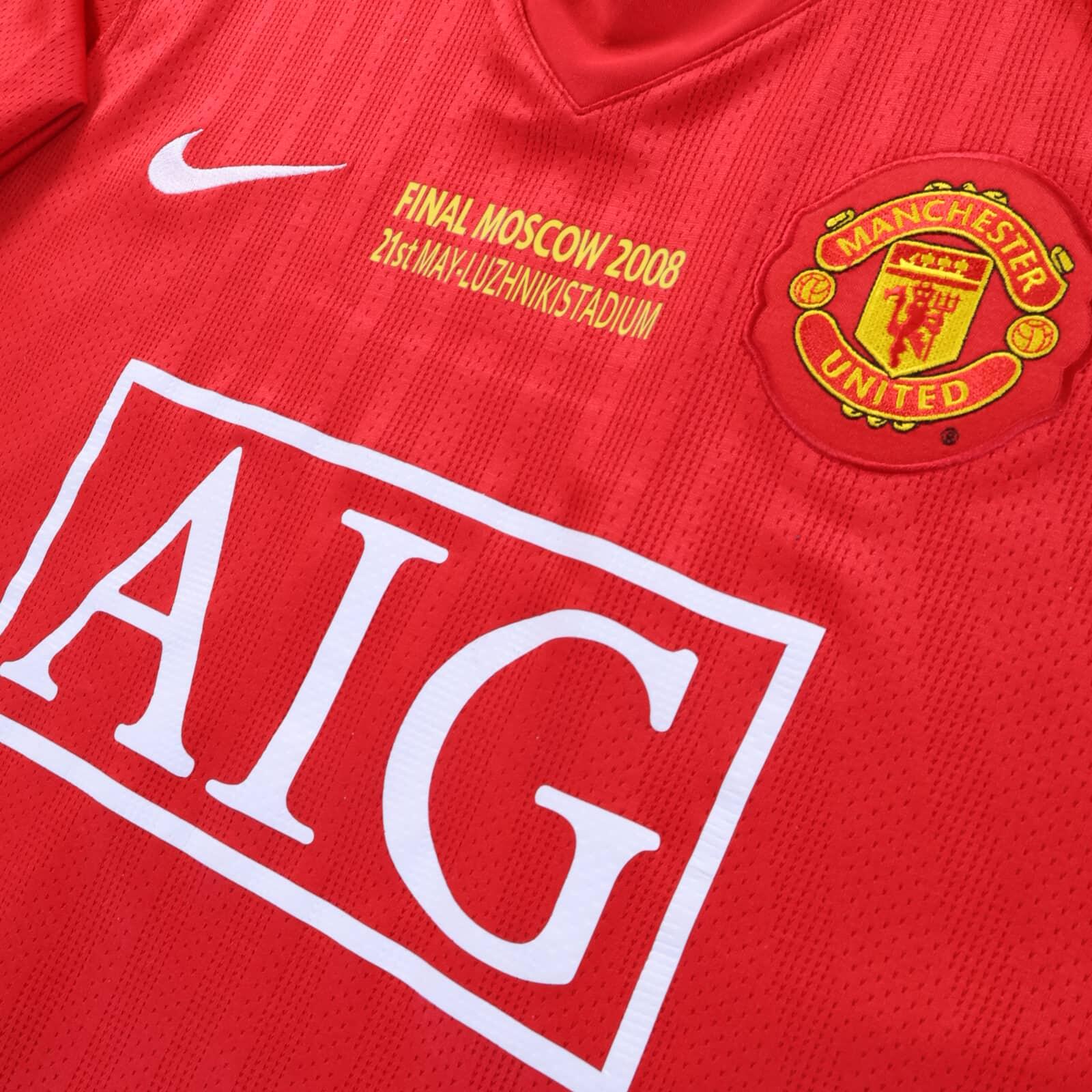 Manchester United Ronaldo #7 2007/09 Home Shirt - M