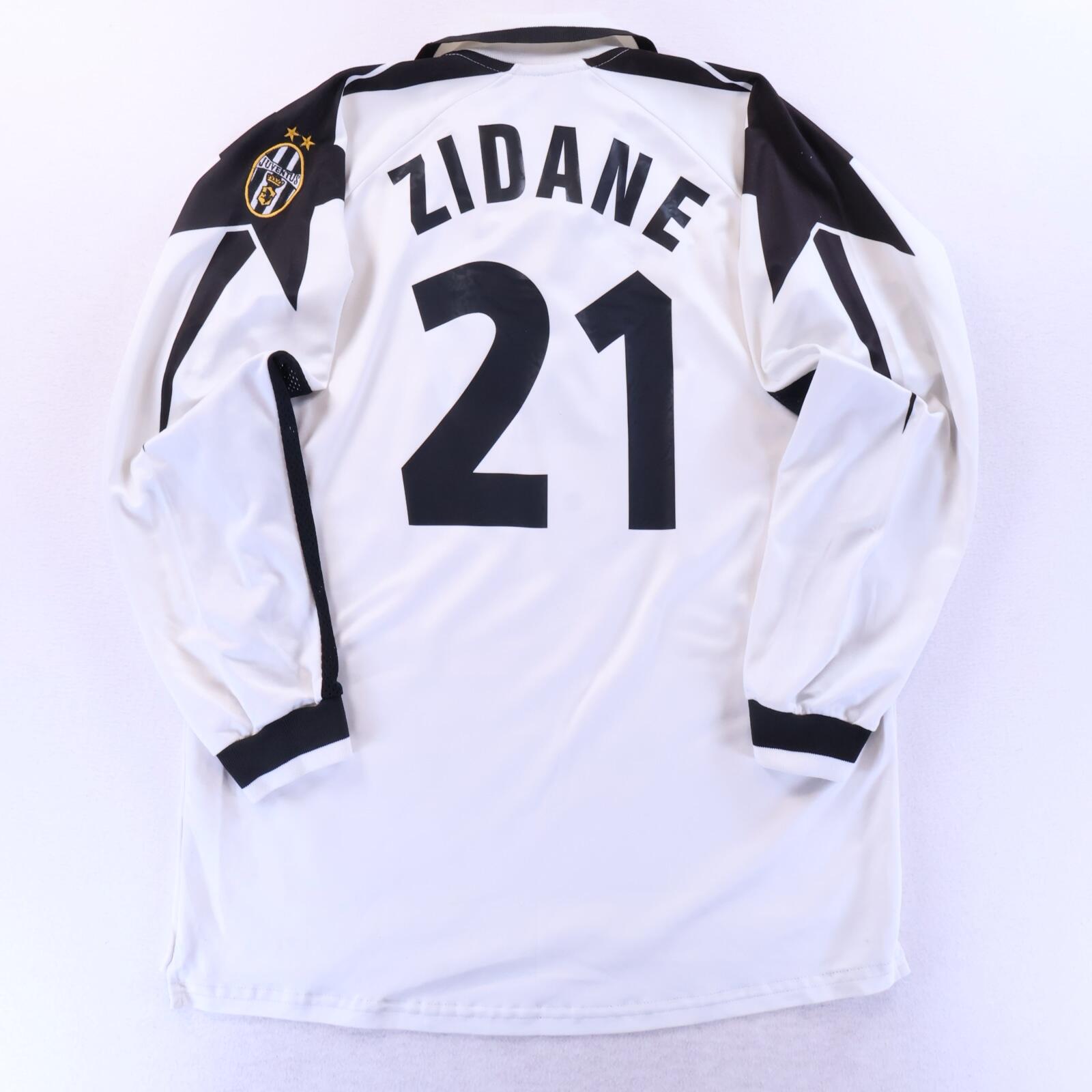 Juventus Zidane #21 1998/99 Away Shirt - L