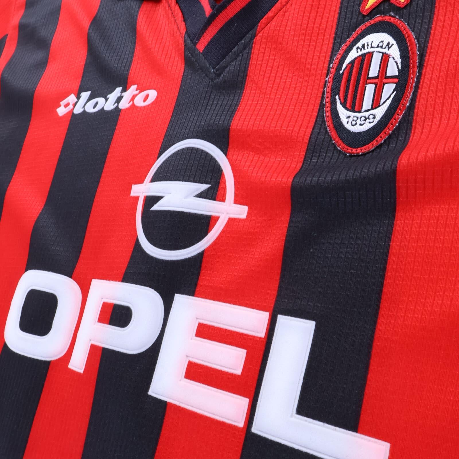 Ac Milan Maldini #3 1997/98 Home Shirt - XL