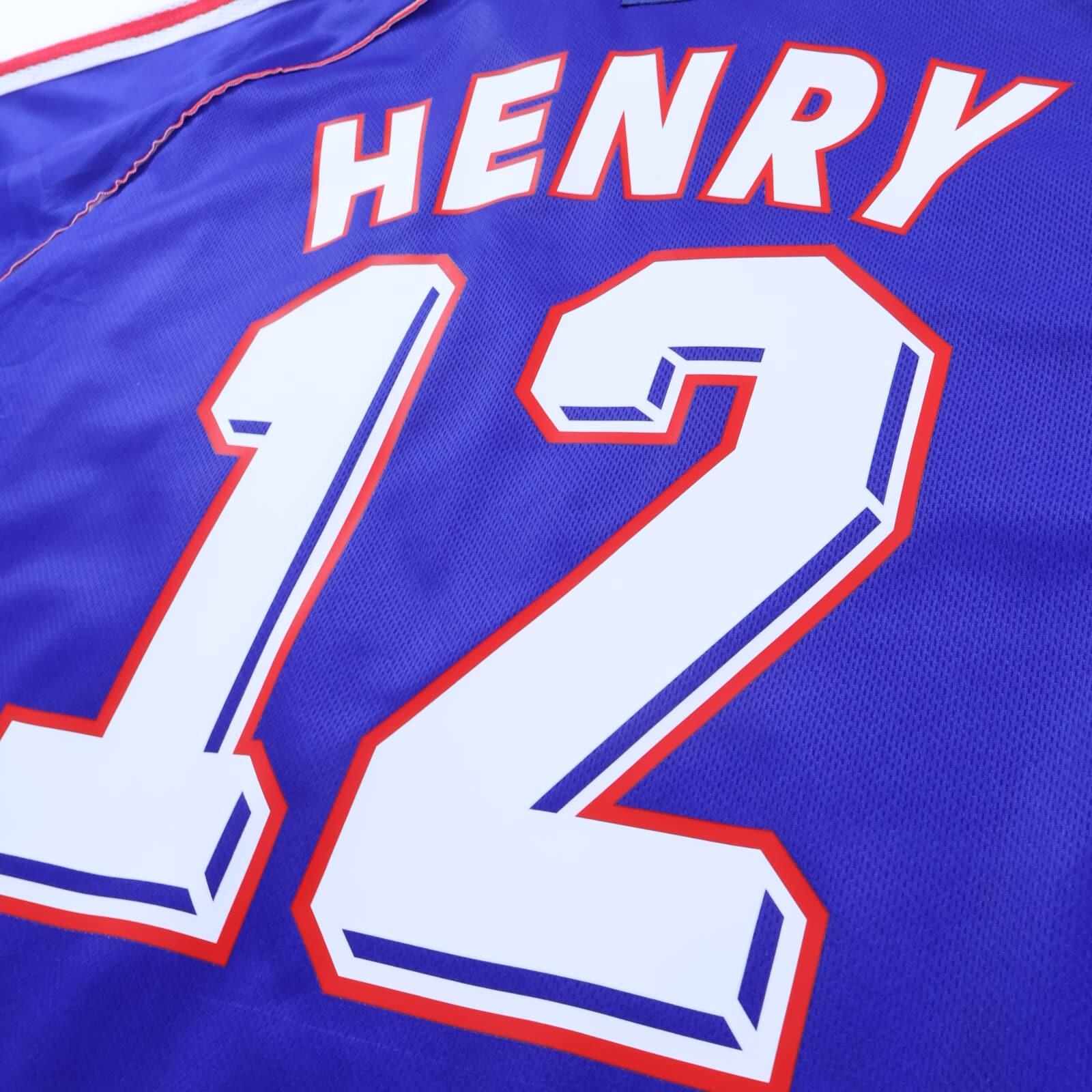 *MINT* France Henry #12 1998/00 Home Shirt - XL