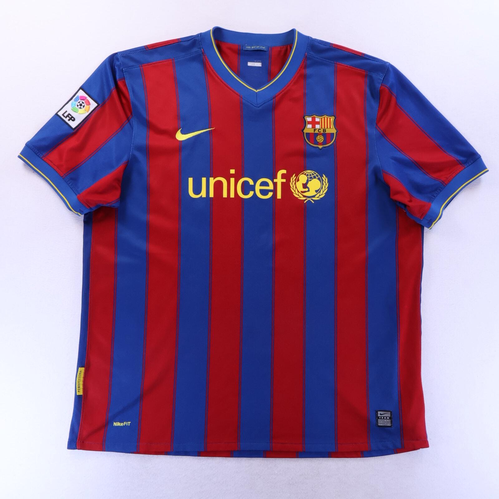 *MINT* Barcelona Henry #14 2009/10 Home Shirt - 2XL