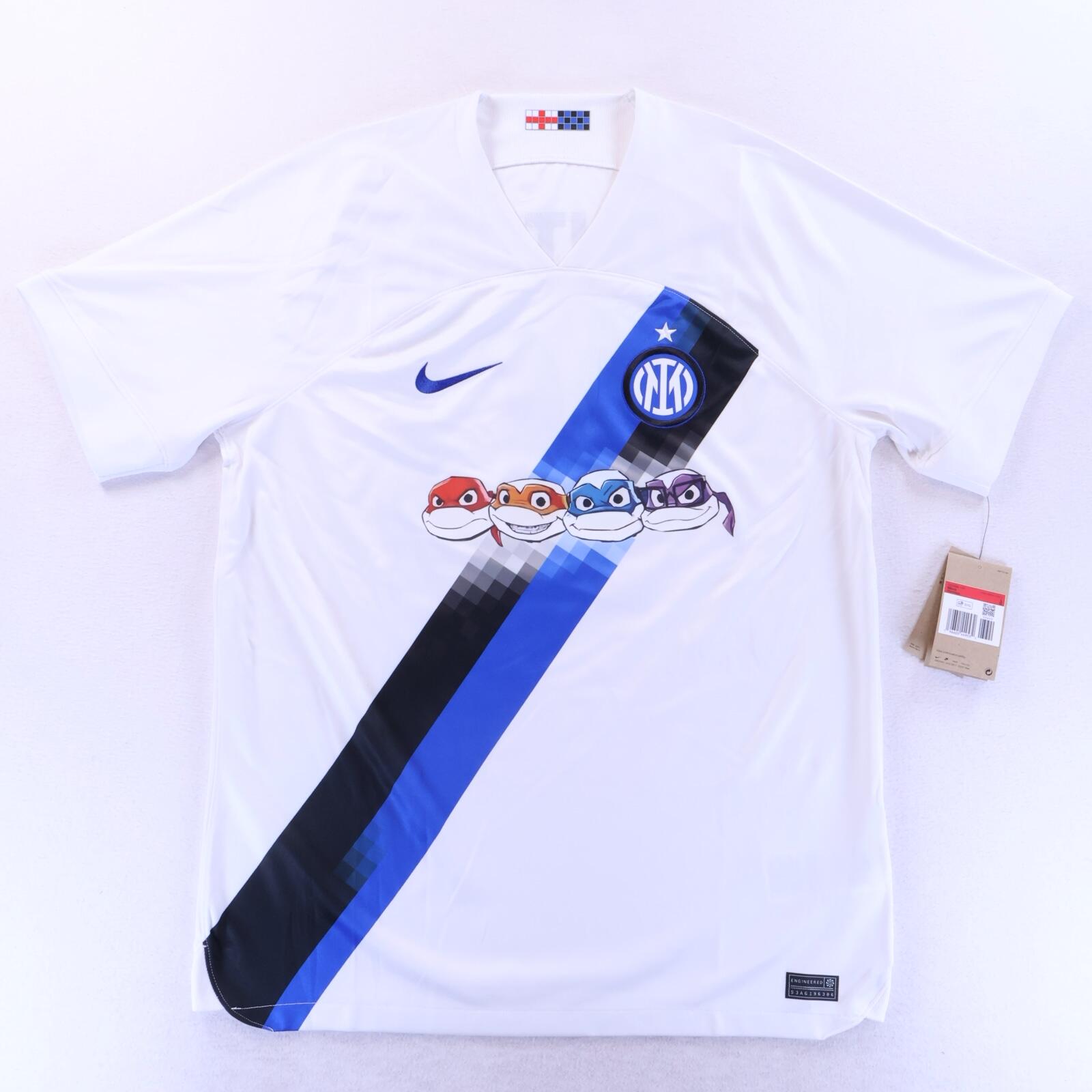 *NWT* Inter Milan Lautaro #10 2023/24 Special Edition Ninja Turtle Shirt - L