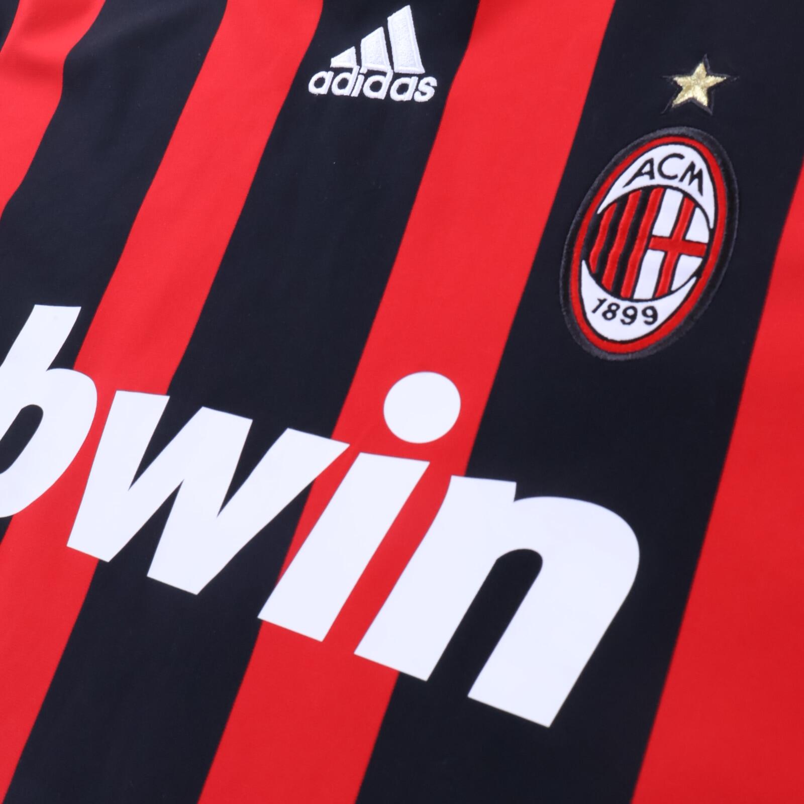 Ac Milan Kaka #22 2008/09 Home Shirt - Long Sleeve - XL