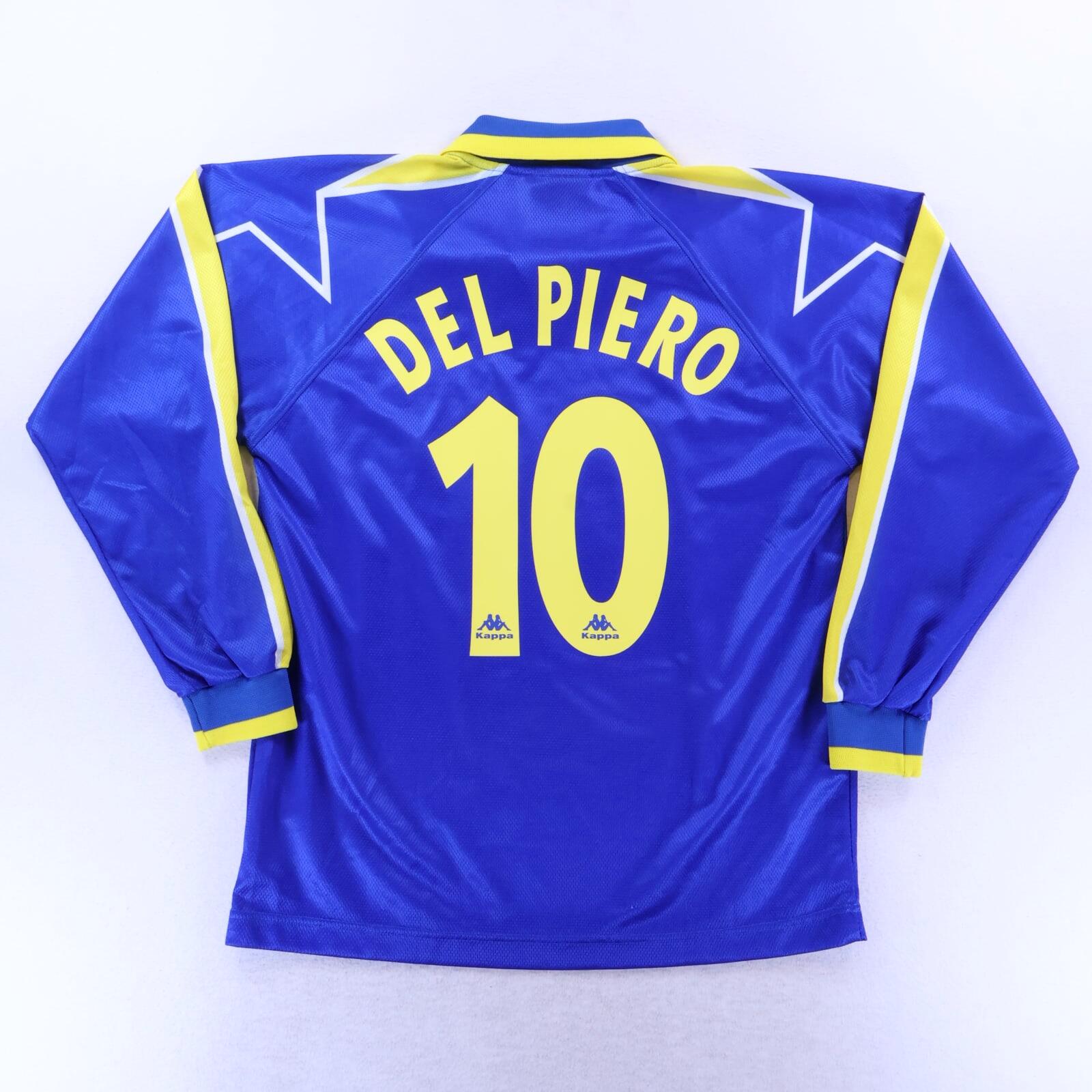 Juventus Del Piero #10 1996/97 Away Shirt - Long Sleeve - L