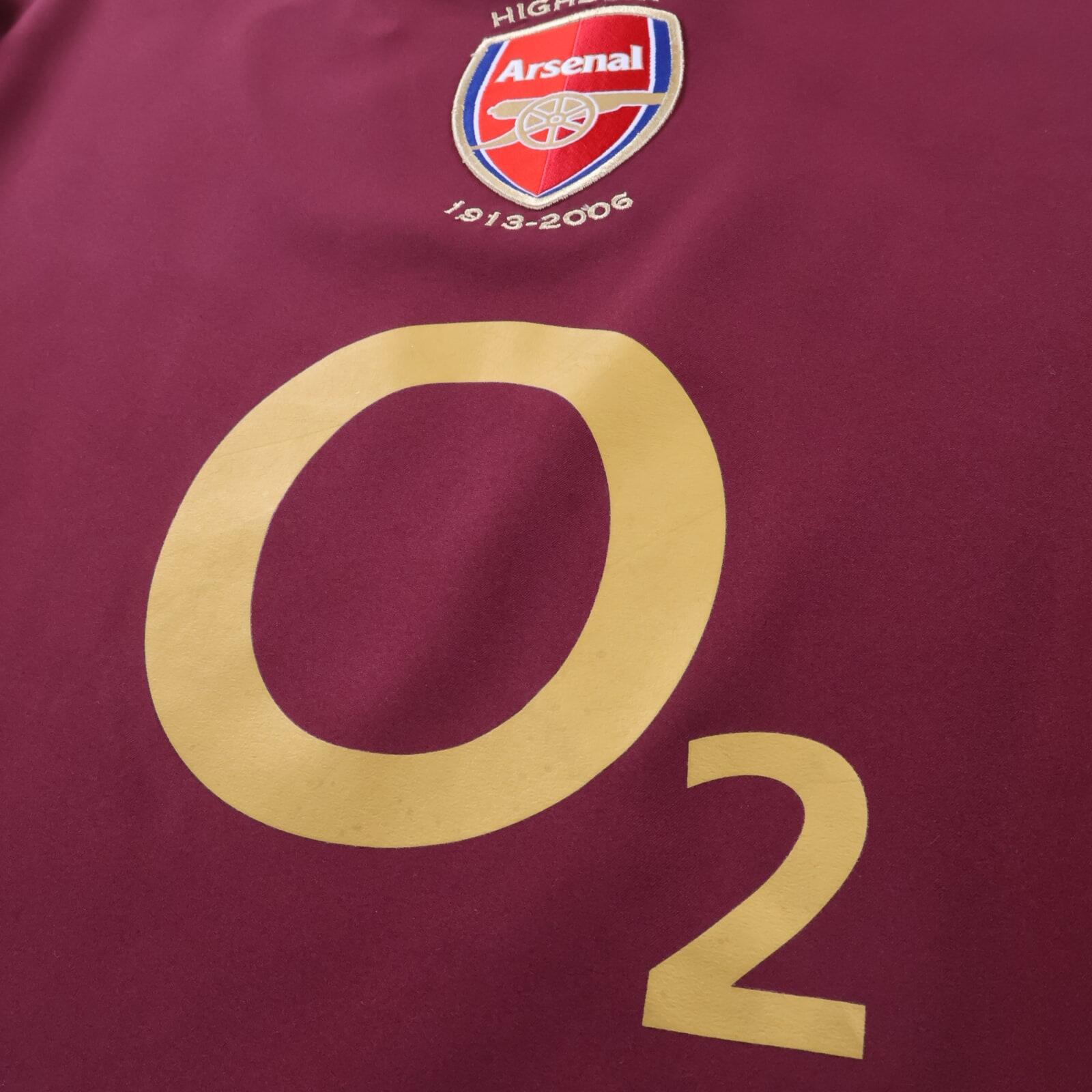*MINT* Arsenal Henry #14 2005/06 Home Shirt - L