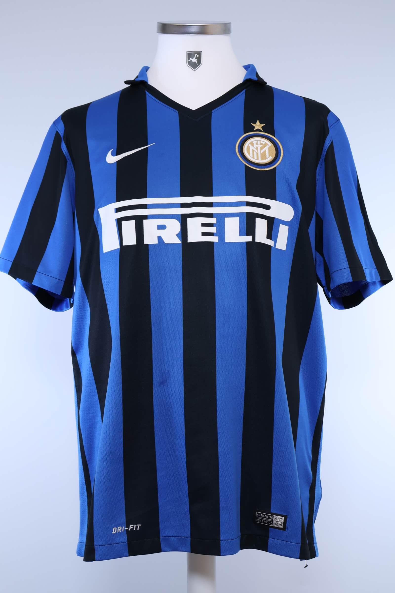 Inter Milan 2015/16 Home Shirt - LAuthentic Original Football Shirt