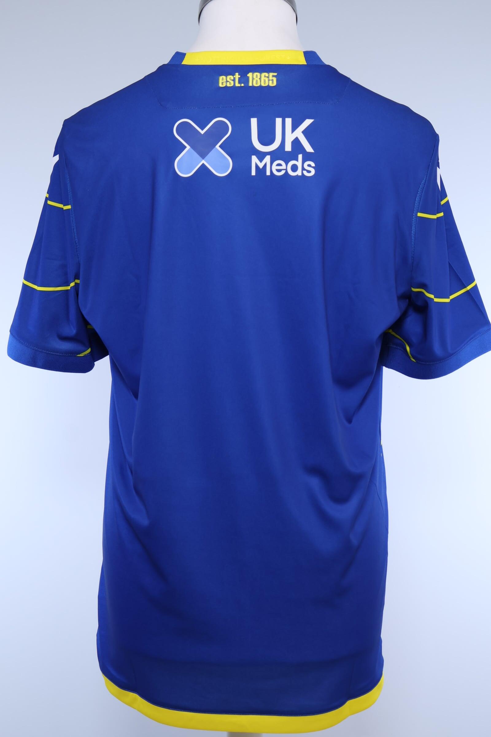 Nottingham Forest 2023/24 Away Shirt - L Authenic Original Football Shirt